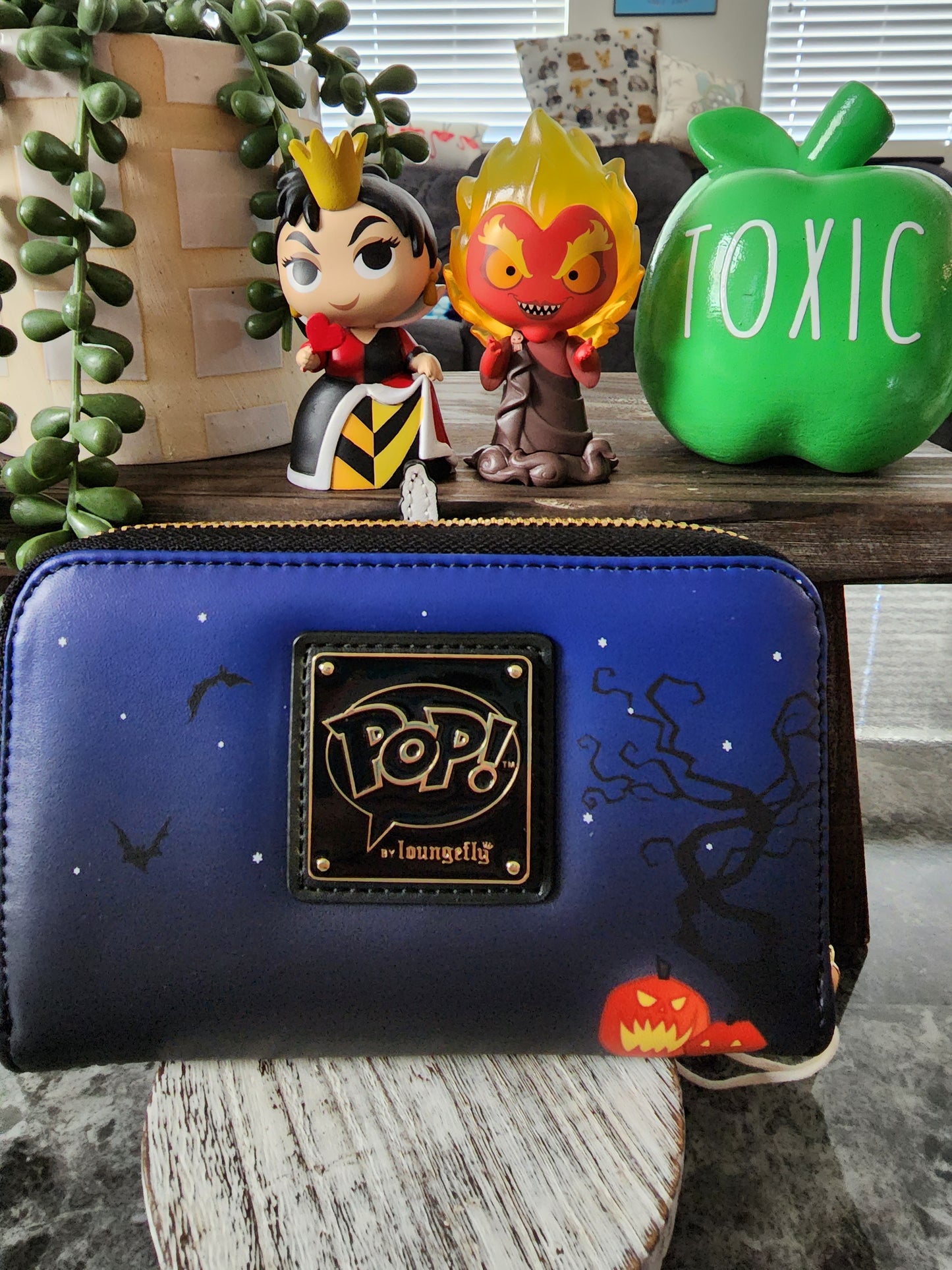 Loungefly Funko Jack Skellington and Zero Wallet