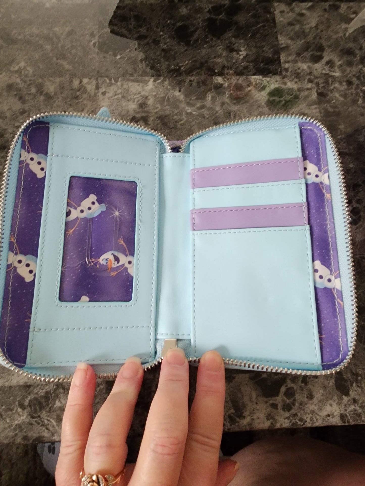 Loungefly Disney Frozen Elsa Ice Castle Wallet