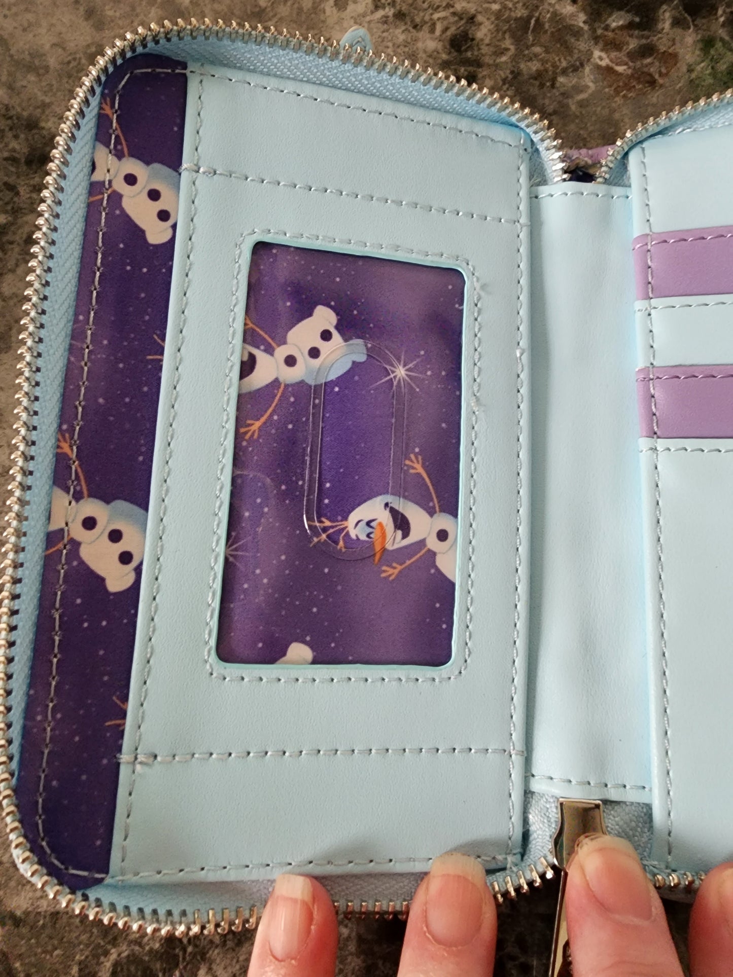 Loungefly Disney Frozen Elsa Ice Castle Wallet