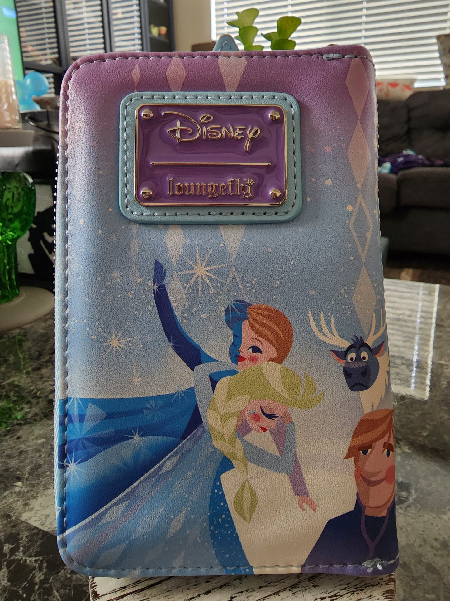 Loungefly Disney Frozen Elsa Ice Castle Wallet