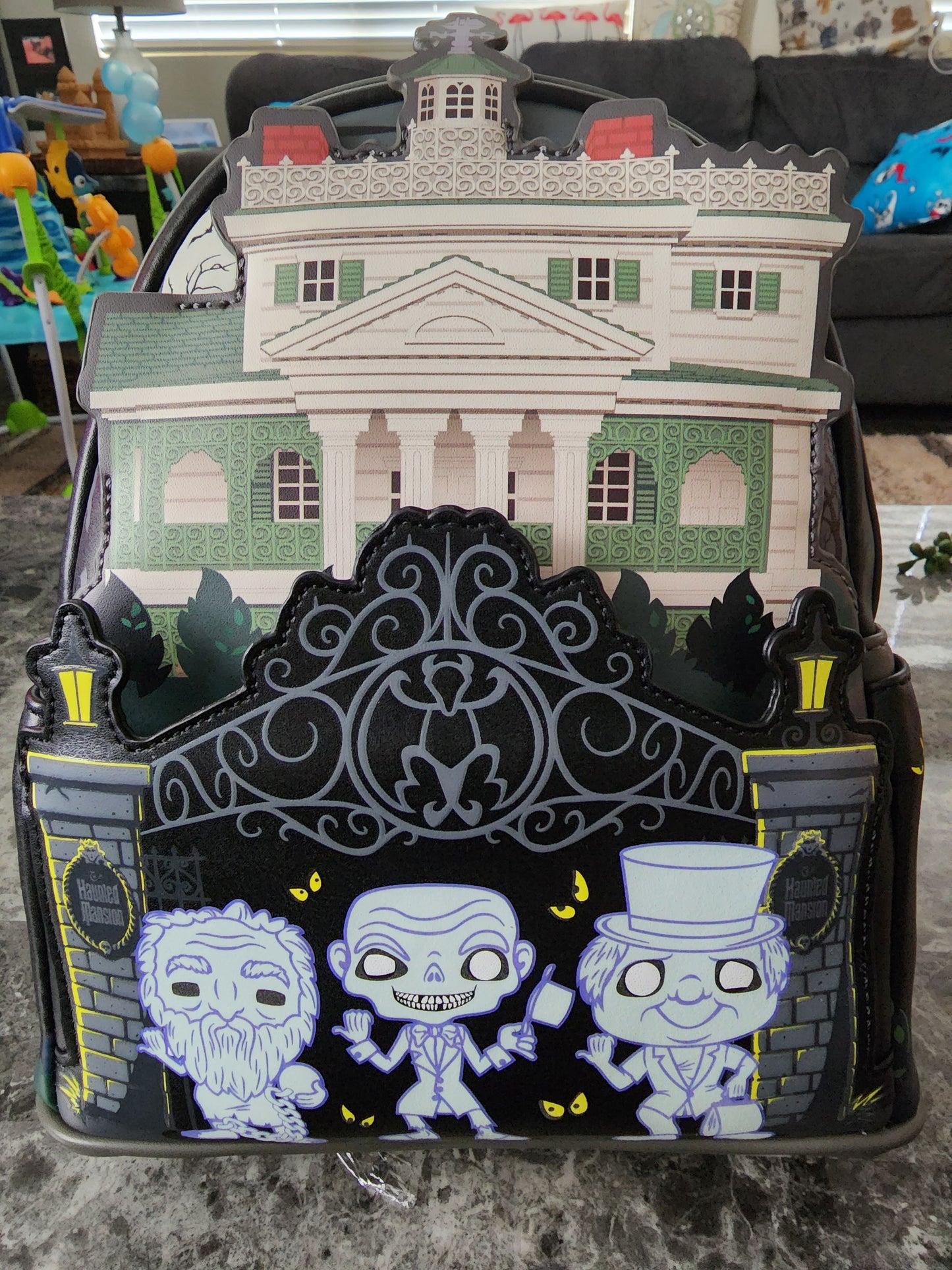 Funko Pop Disney Haunted Manison Hitchiking Ghosts Backpack