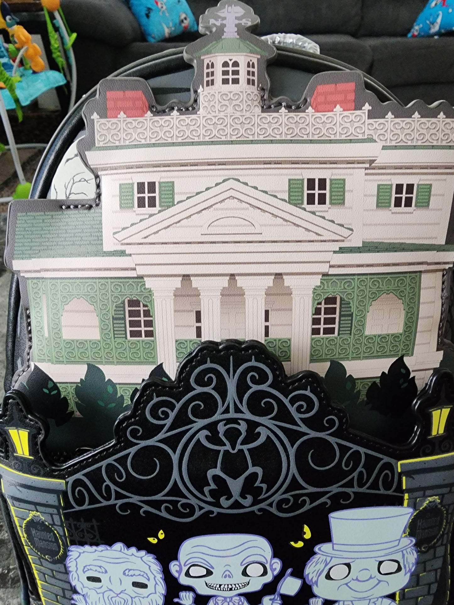 Funko Pop Disney Haunted Manison Hitchiking Ghosts Backpack