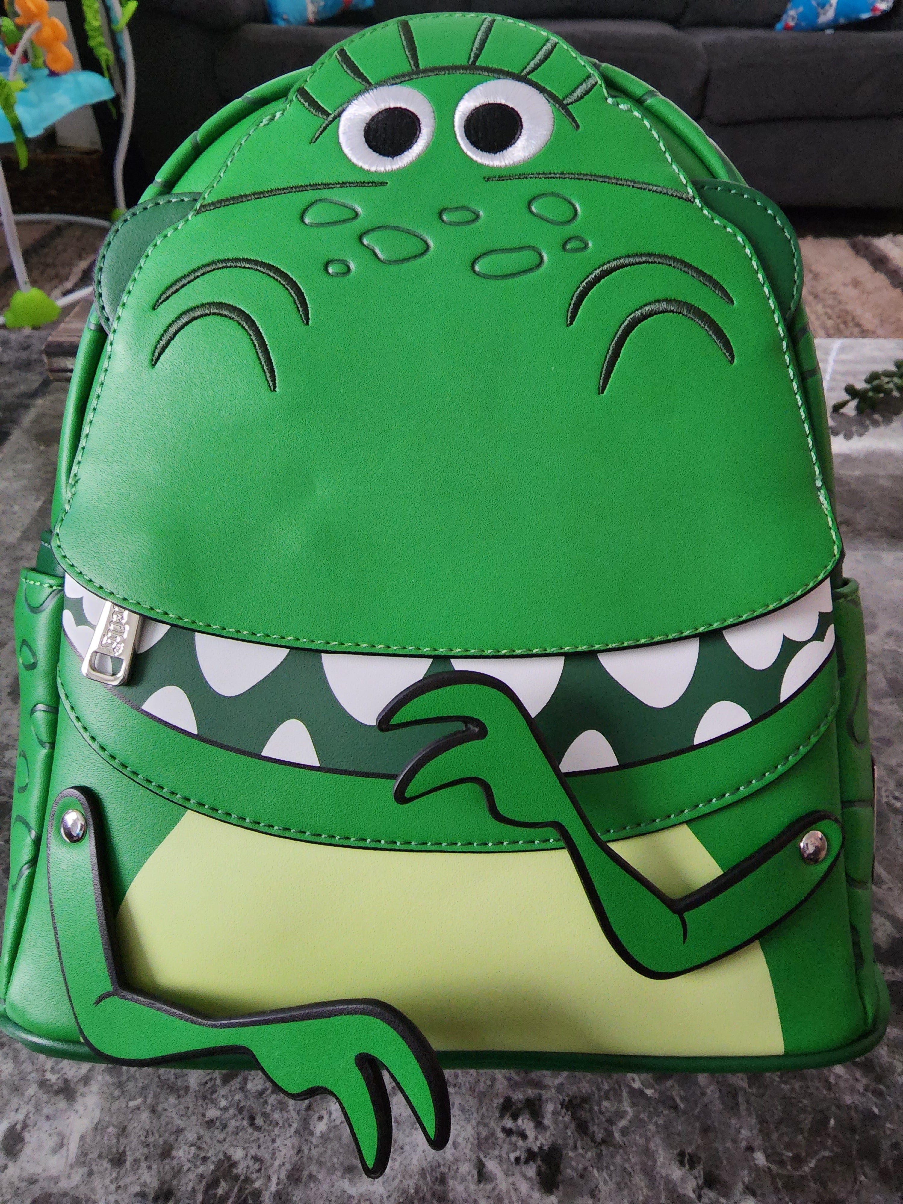 Disney Parks 2022 Kermit The Frog Loungefly Mini Backpack authentic