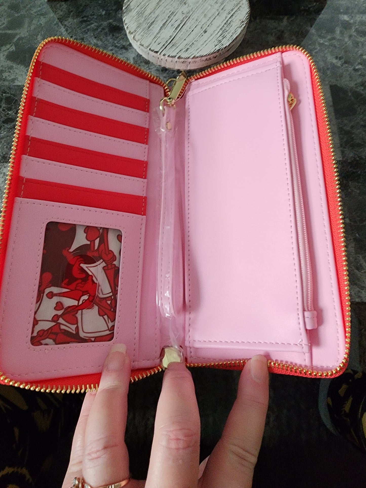 Loungefly Alice in Wonderland Ace of Hearts Cards Wallet