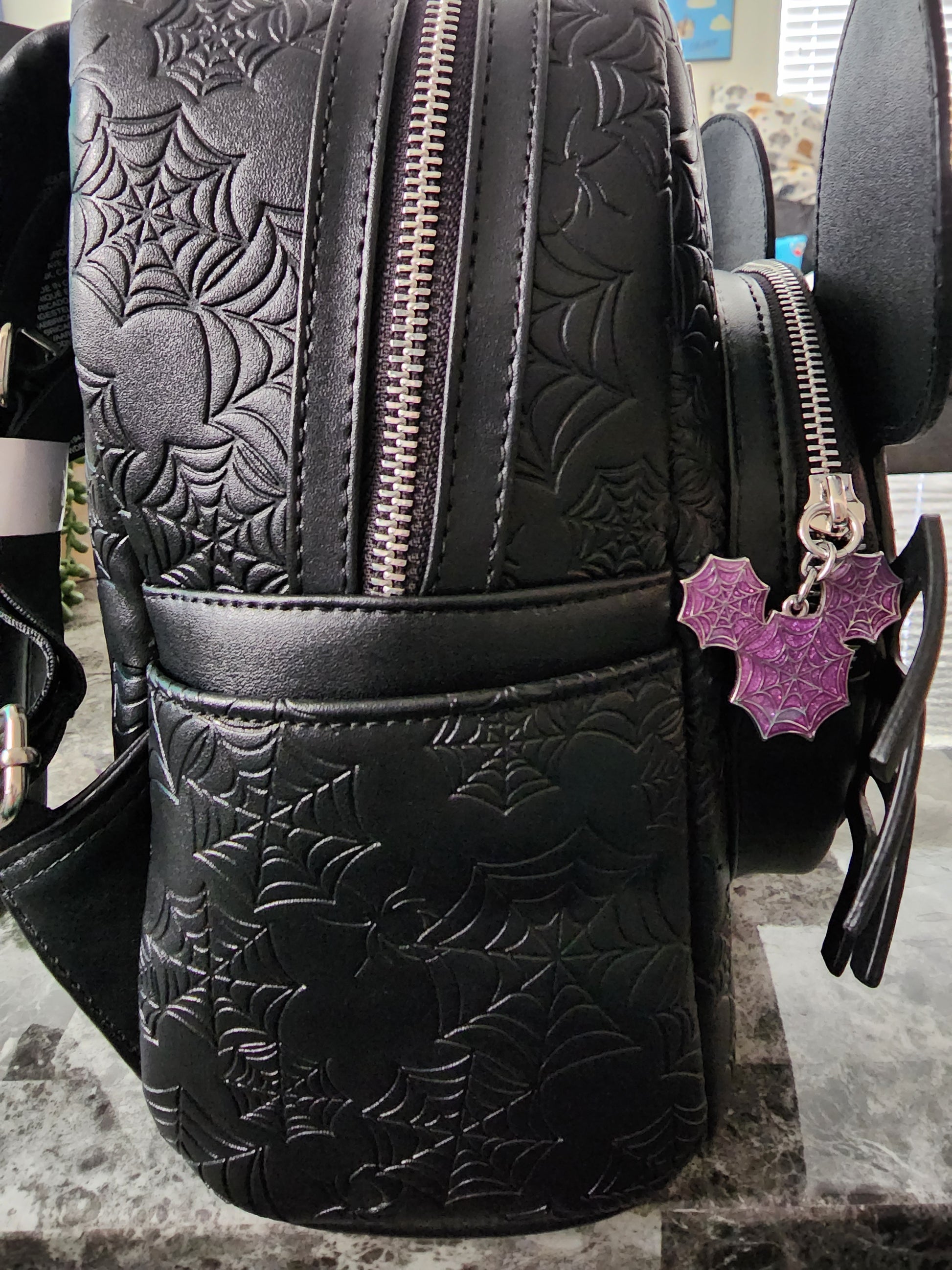 disney black leather backpack Loungefly Disney Mickey Mouse Spider Exclusive Backpack – Gwen's Mermaid Cove