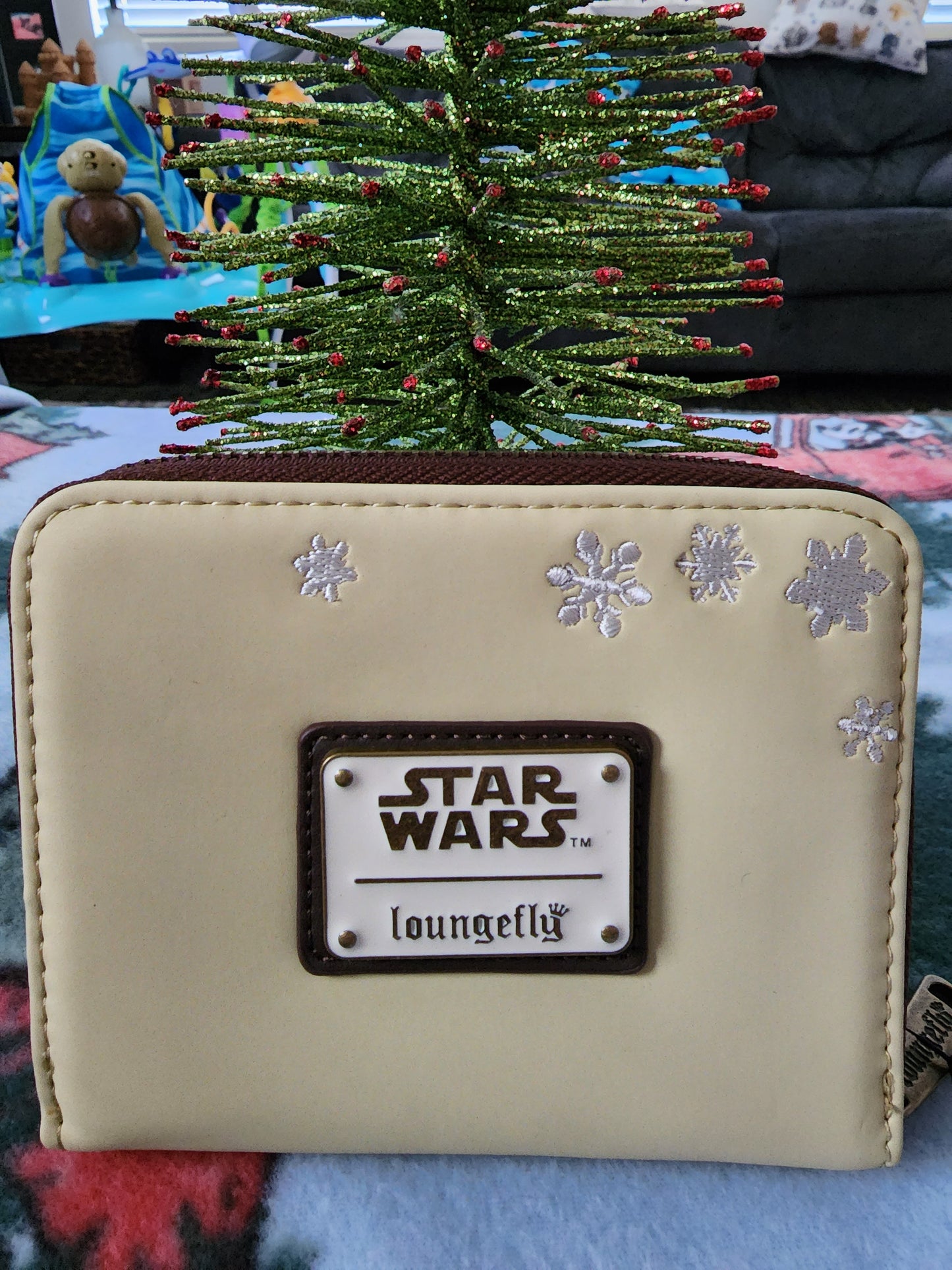 Loungefly Star Wars Baby Yoda Christmas Wallet