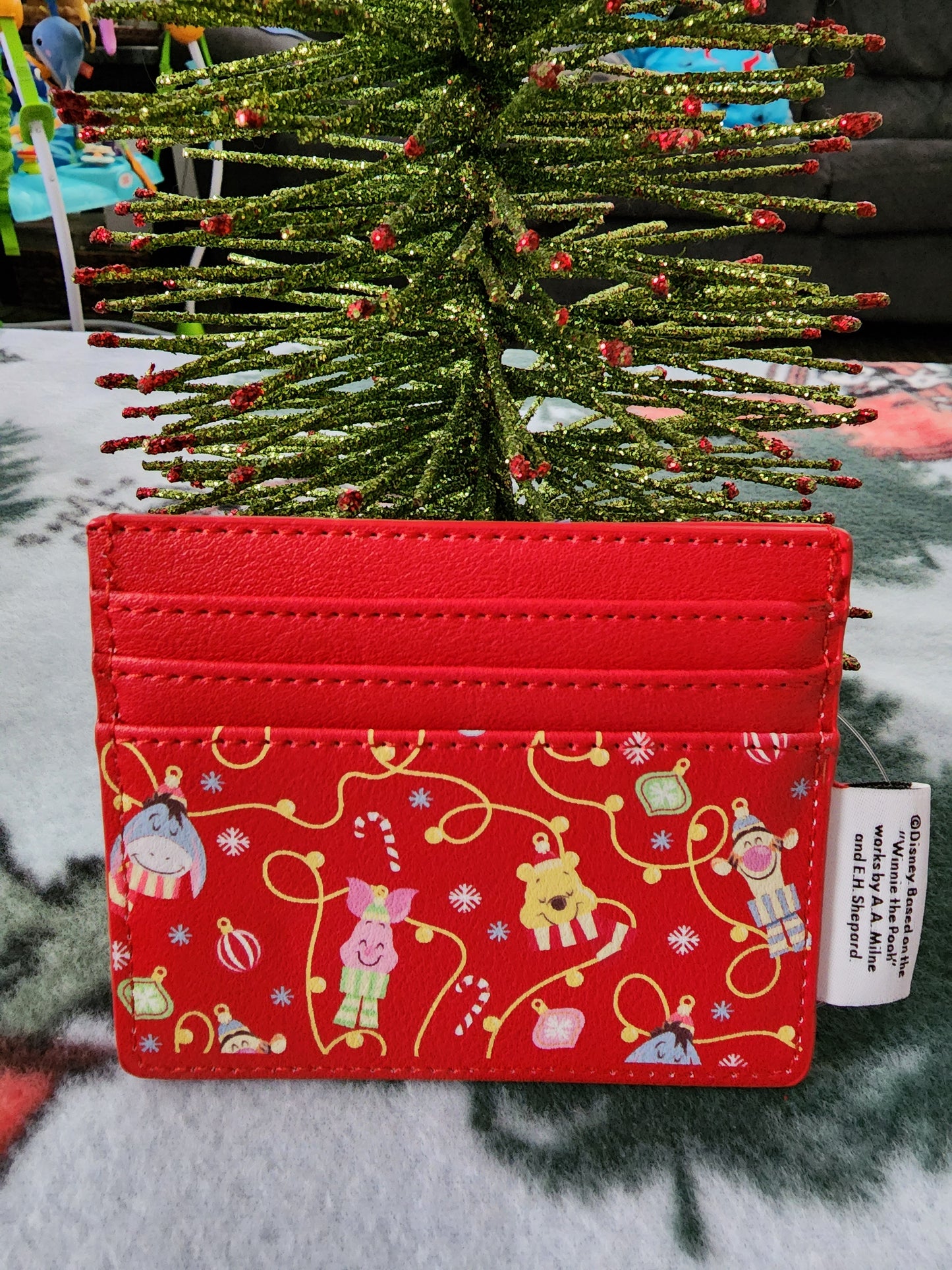 Loungefly Disney Winnie the Pooh and Friends Christmas Card Holder