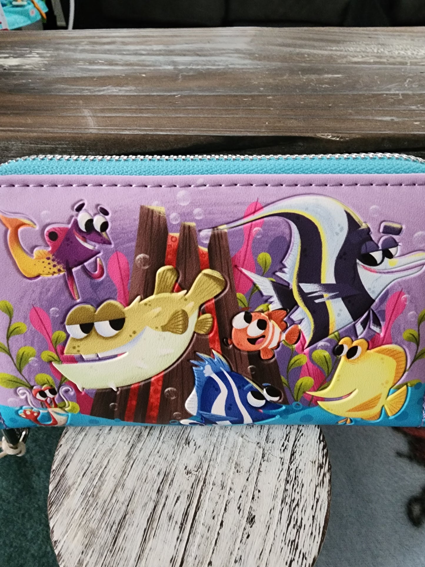 Loungefly Finding Nemo Tank Gang Wallet