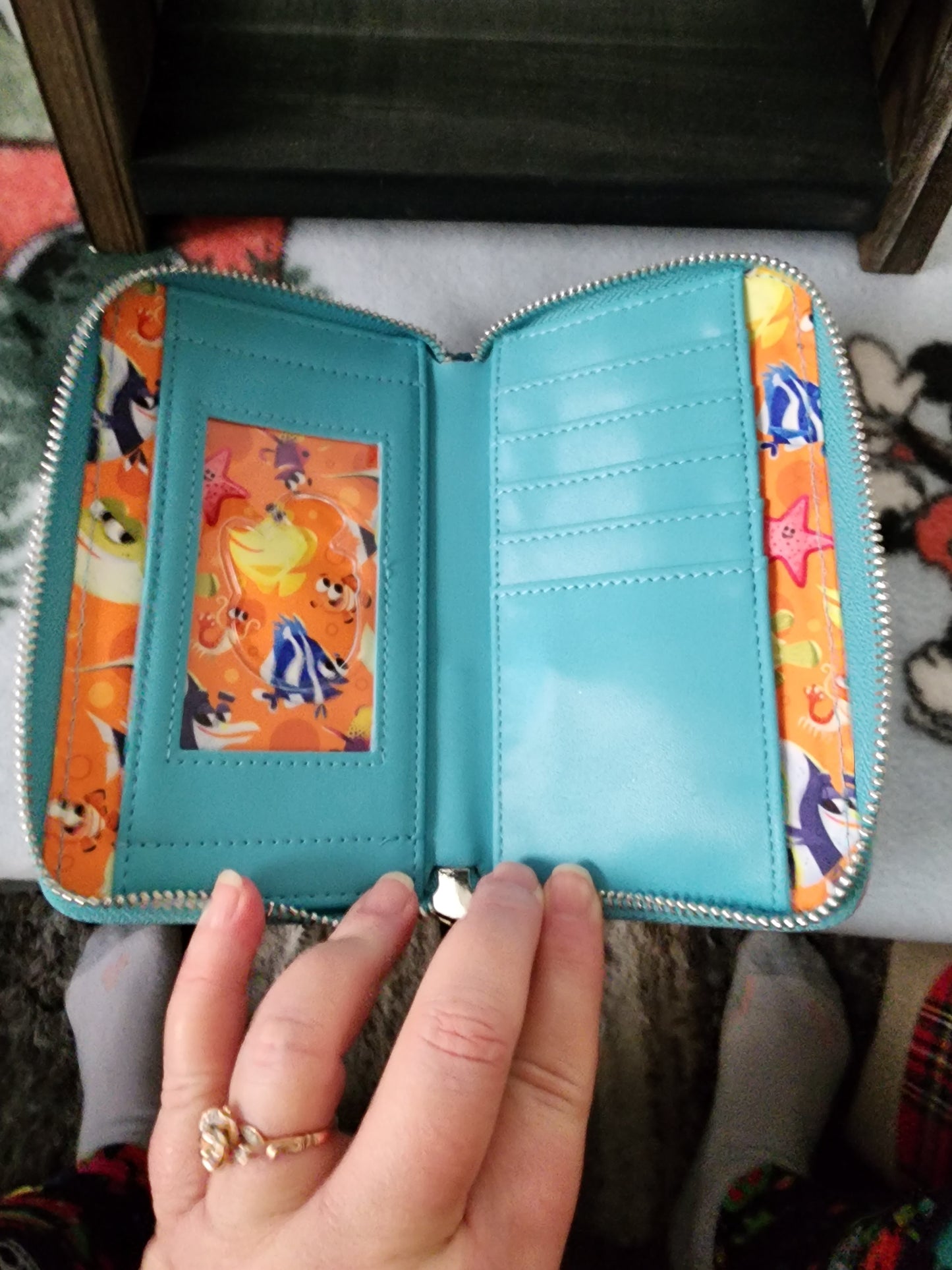 Loungefly Finding Nemo Tank Gang Wallet