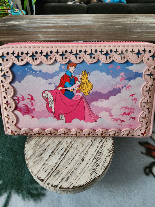 Loungefly Disney Sleeping Beauty and Prince Philip Window Collection Wallet