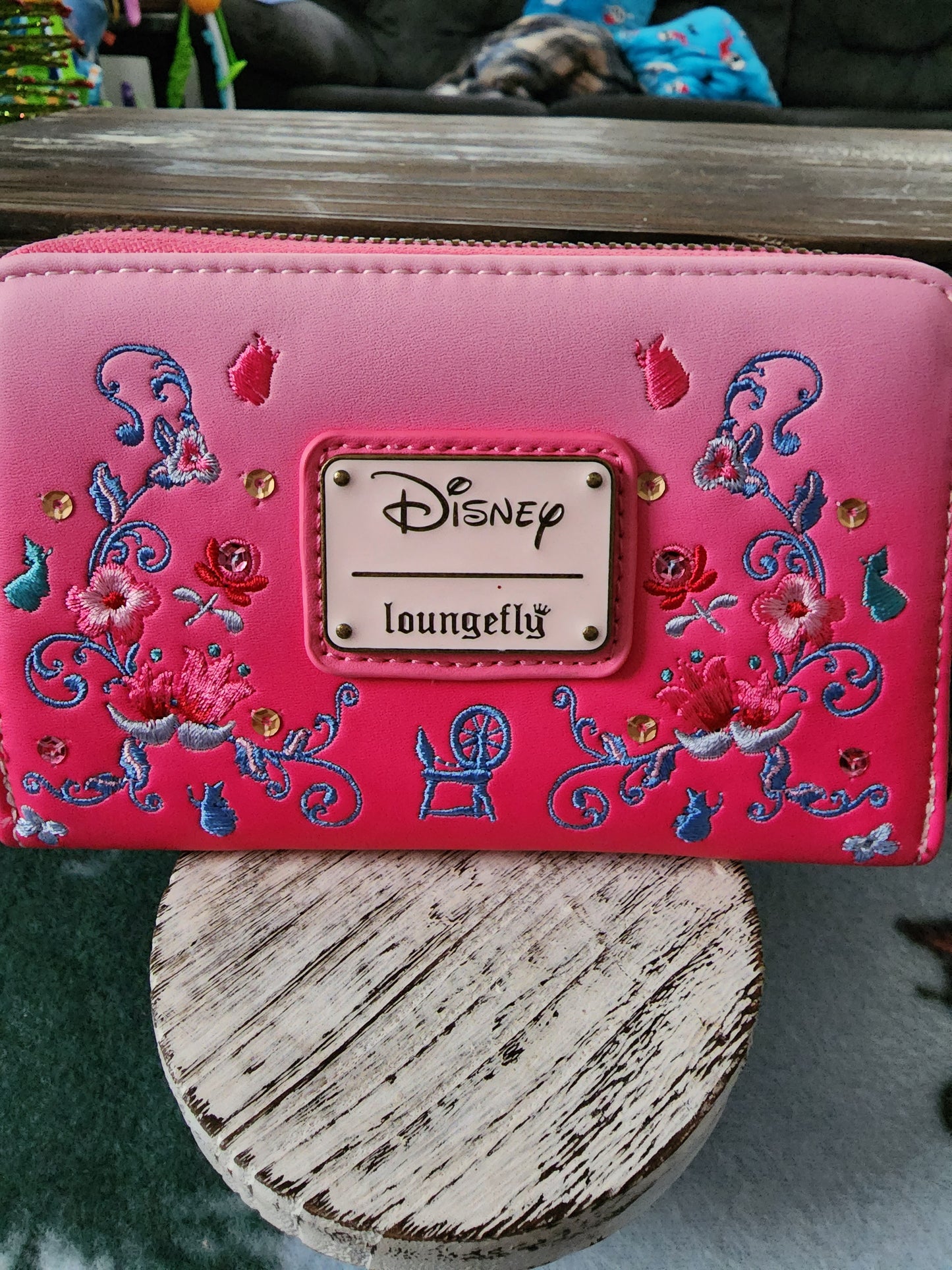 Loungefly Disney Sleeping Beauty and Prince Philip Window Collection Wallet