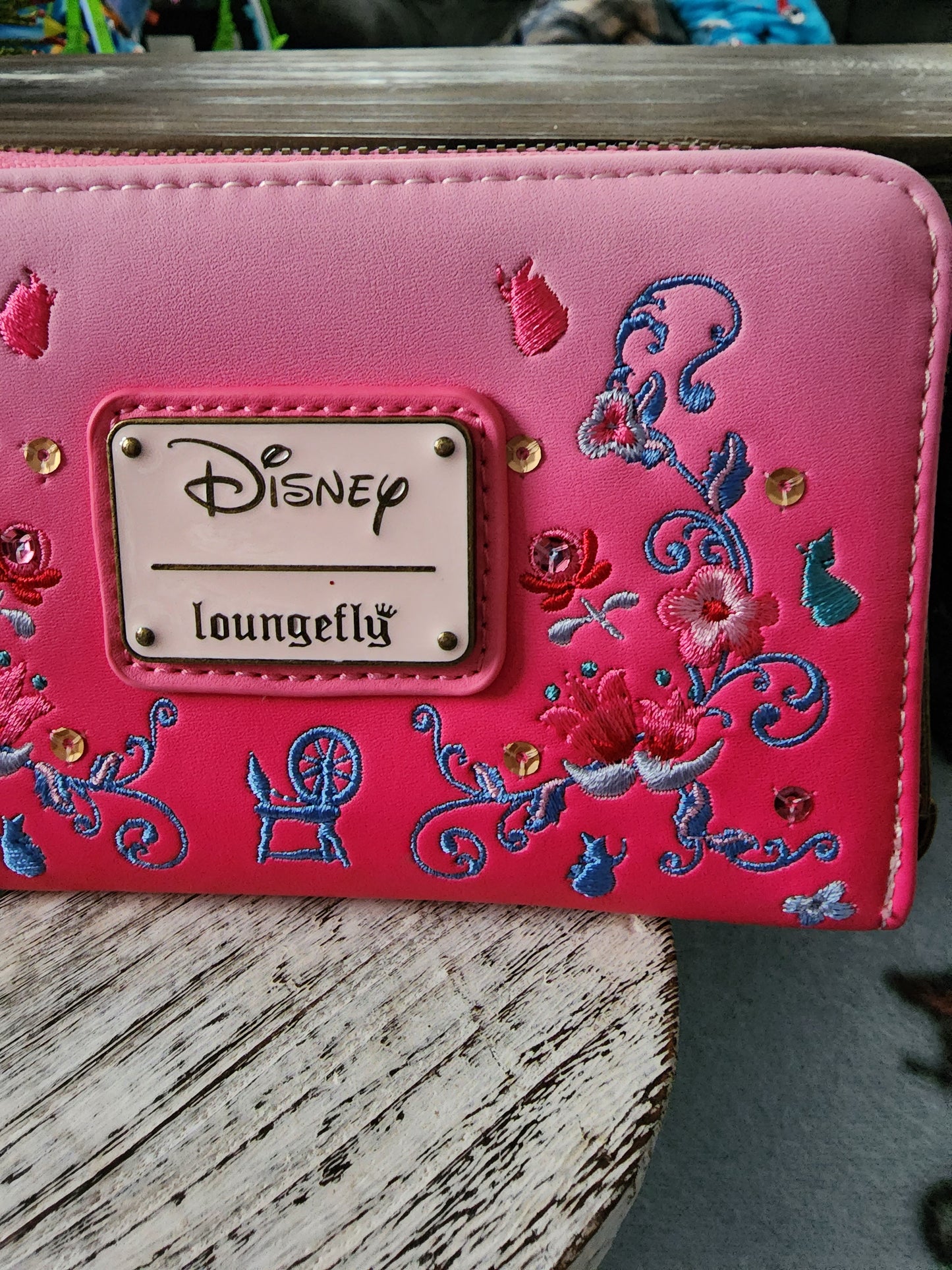 Loungefly Disney Sleeping Beauty and Prince Philip Window Collection Wallet