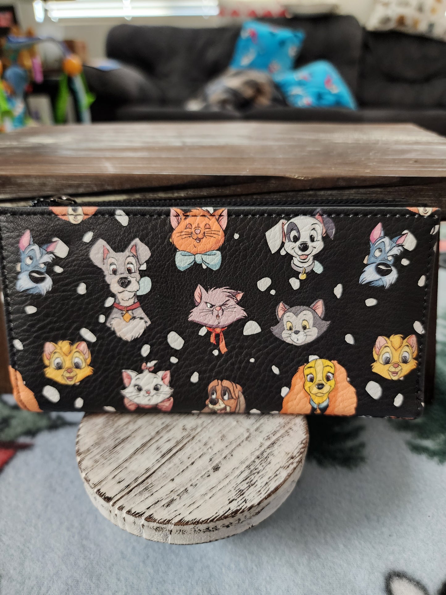 Disney Dog & Cats Movie Charaters Wallet