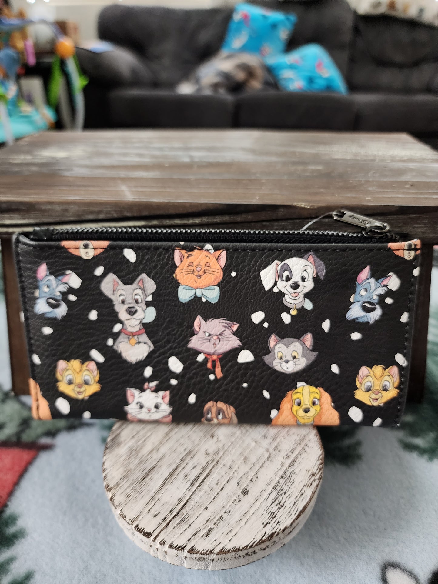 Disney Dog & Cats Movie Charaters Wallet