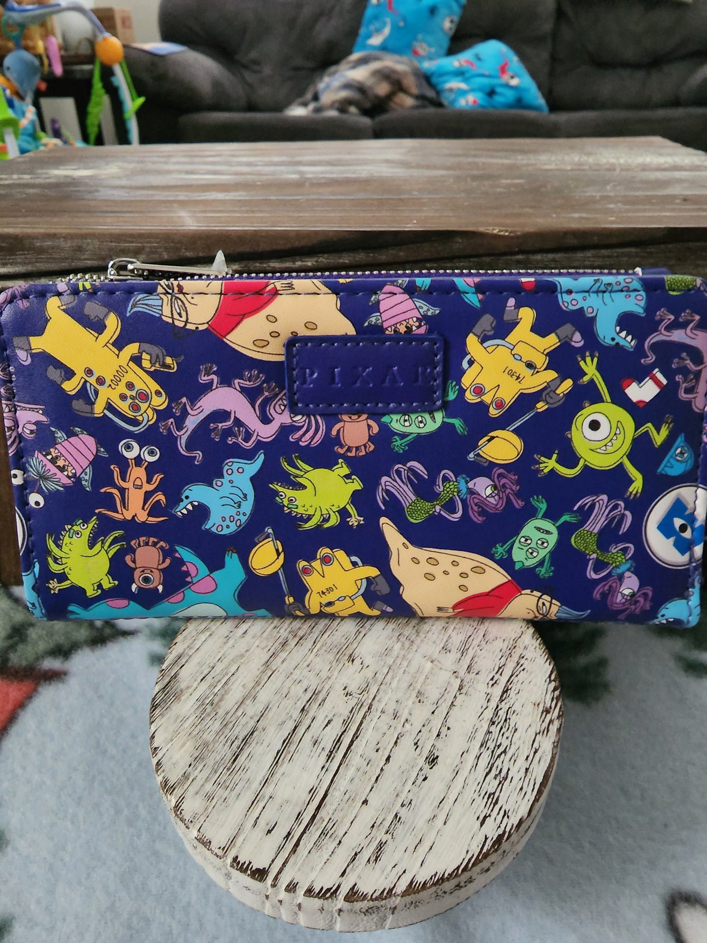 Disney Pixar Monsters Inc Characters Wallet