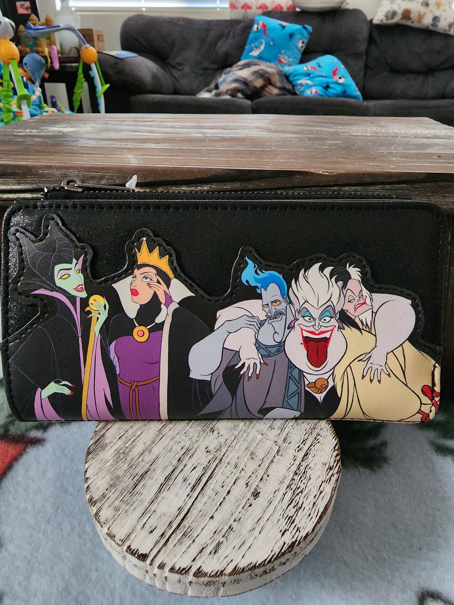 Disney Villains Hanging Out Wallet