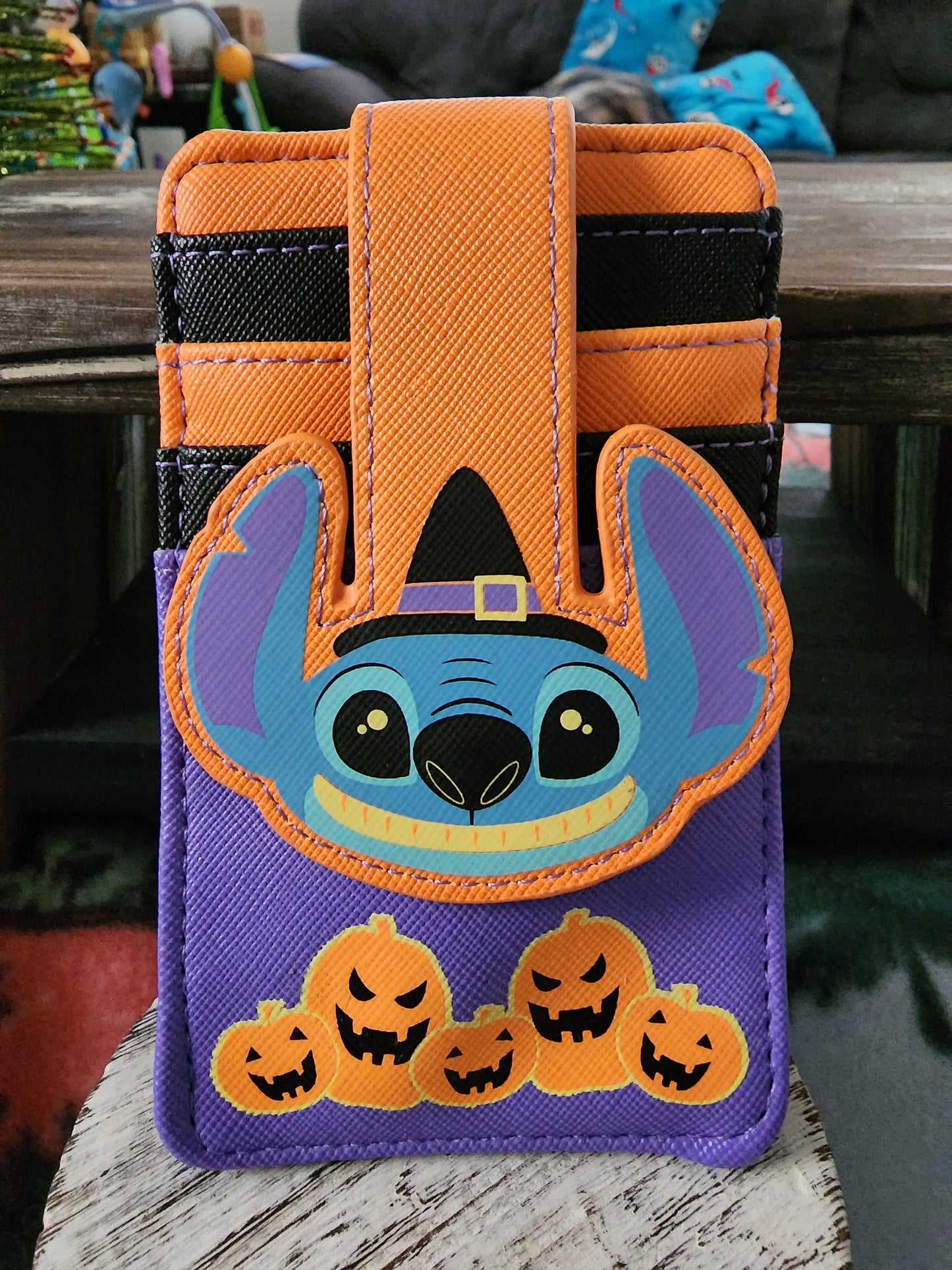 Loungefly Disney Stitch Halloween Card Holder