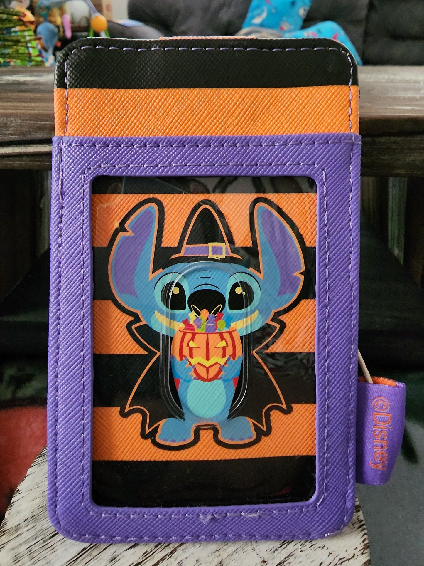 Loungefly Disney Stitch Halloween Card Holder