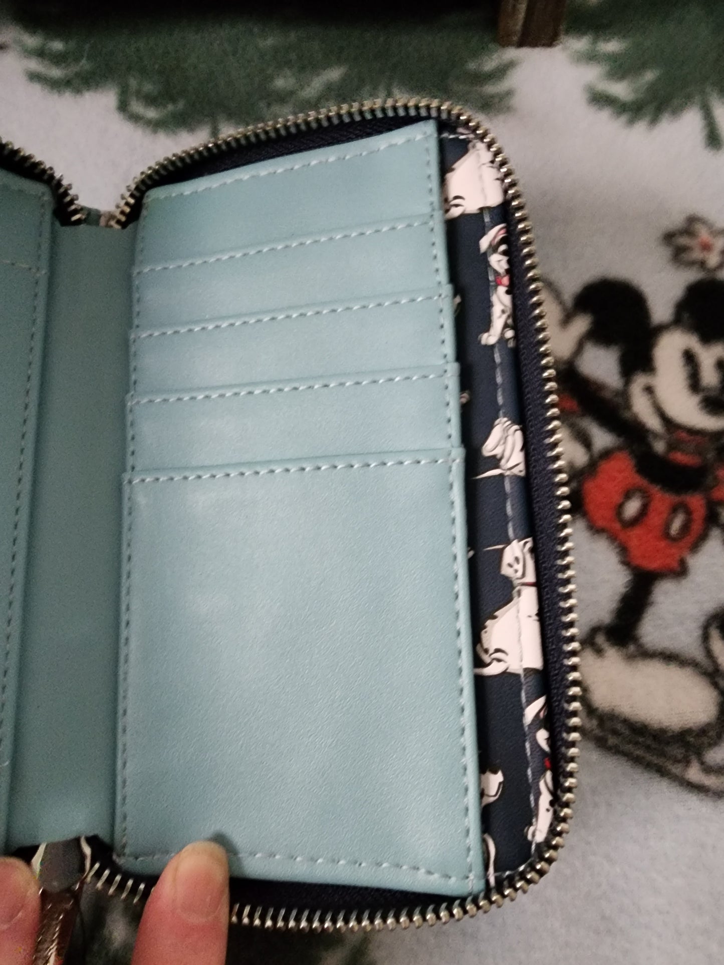 Loungefly Disney 101 Dalmatians Puppies in a Basket Wallet