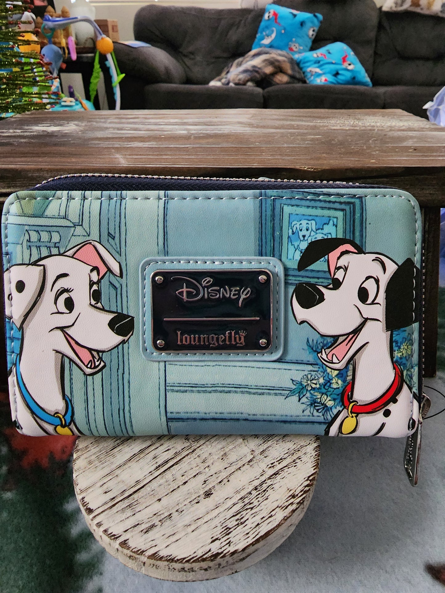 Loungefly Disney 101 Dalmatians Puppies in a Basket Wallet