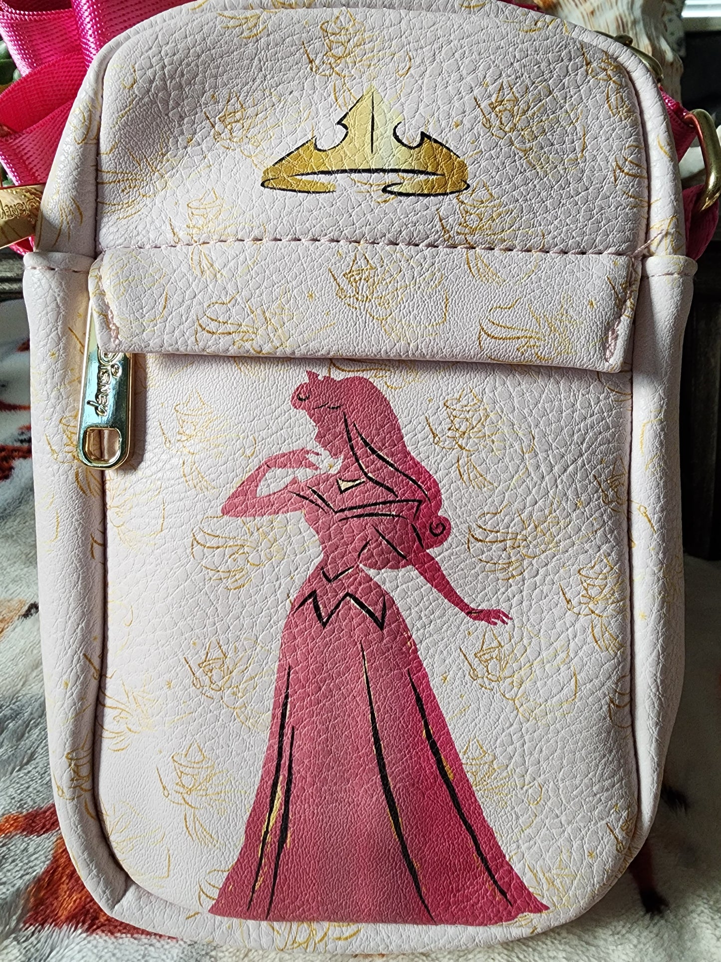 Disney Sleeping Beauty Silhouette Crossbody Bag