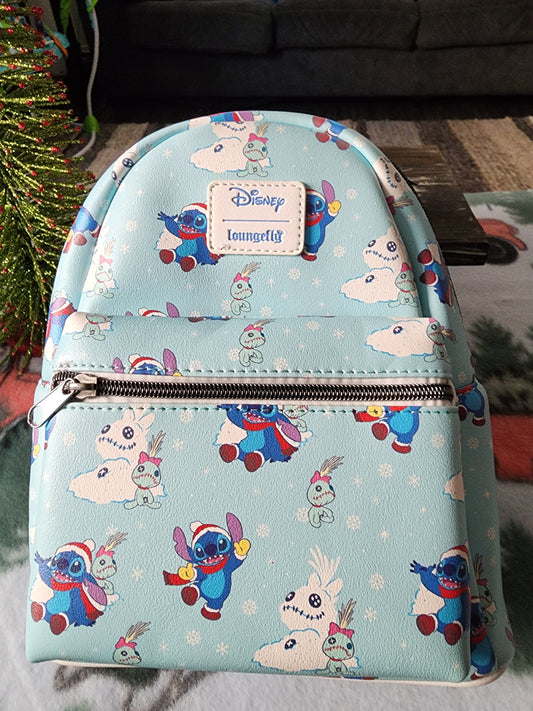 Loungefly Disney Stitch Christmas Backpack