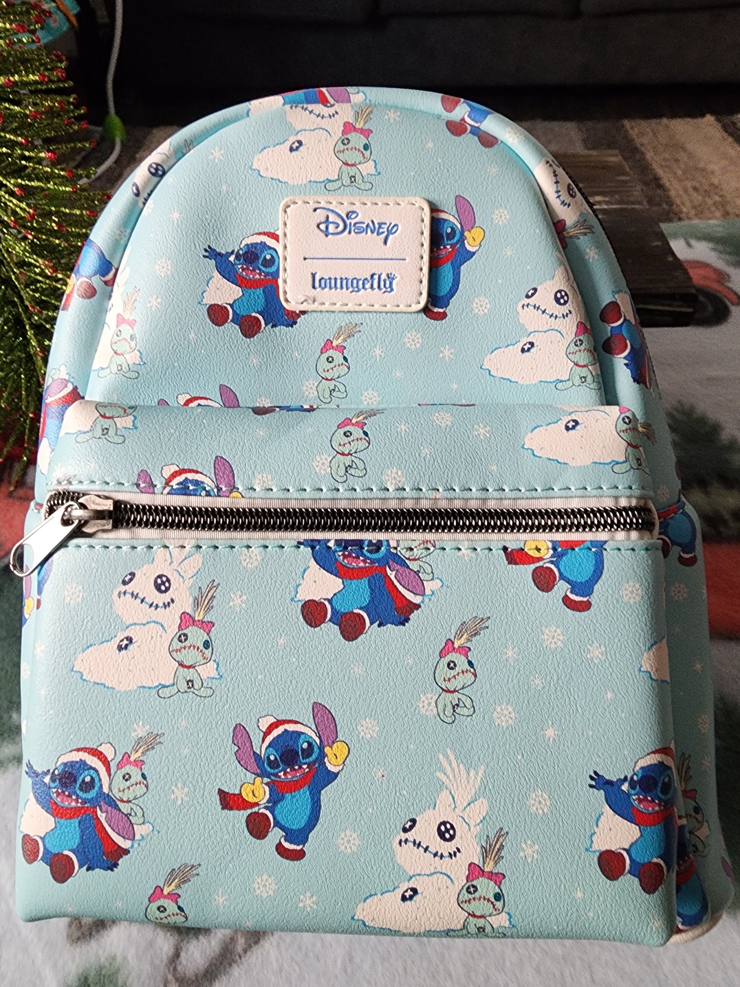 Loungefly Disney Stitch Christmas Backpack