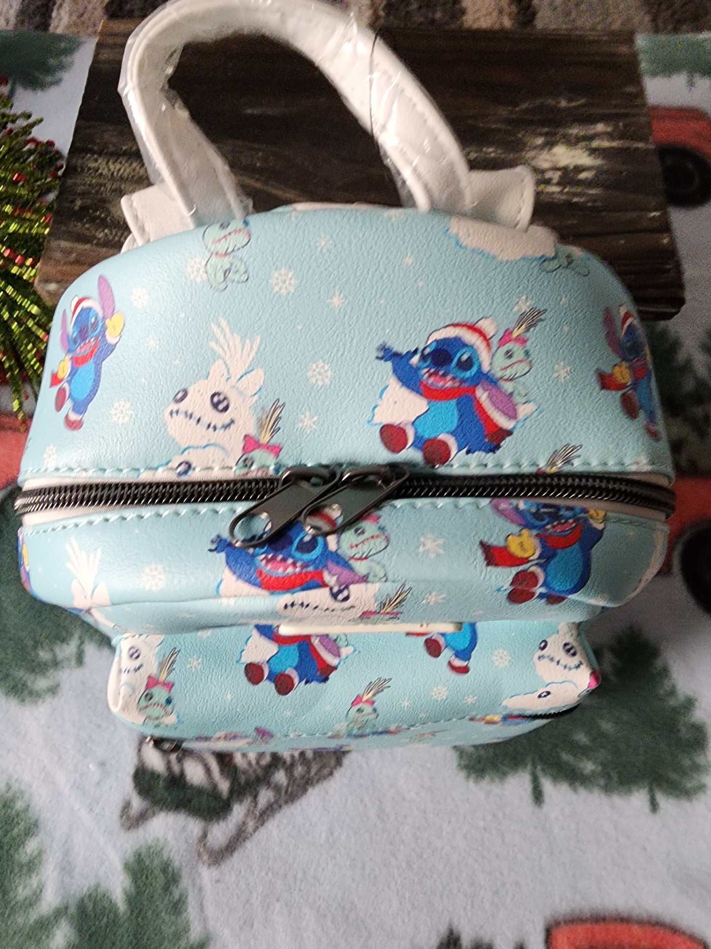 Loungefly Disney Stitch Christmas Backpack