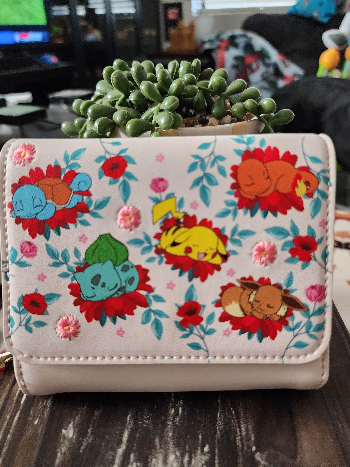 Loungefly Pokemon Floral Wallet