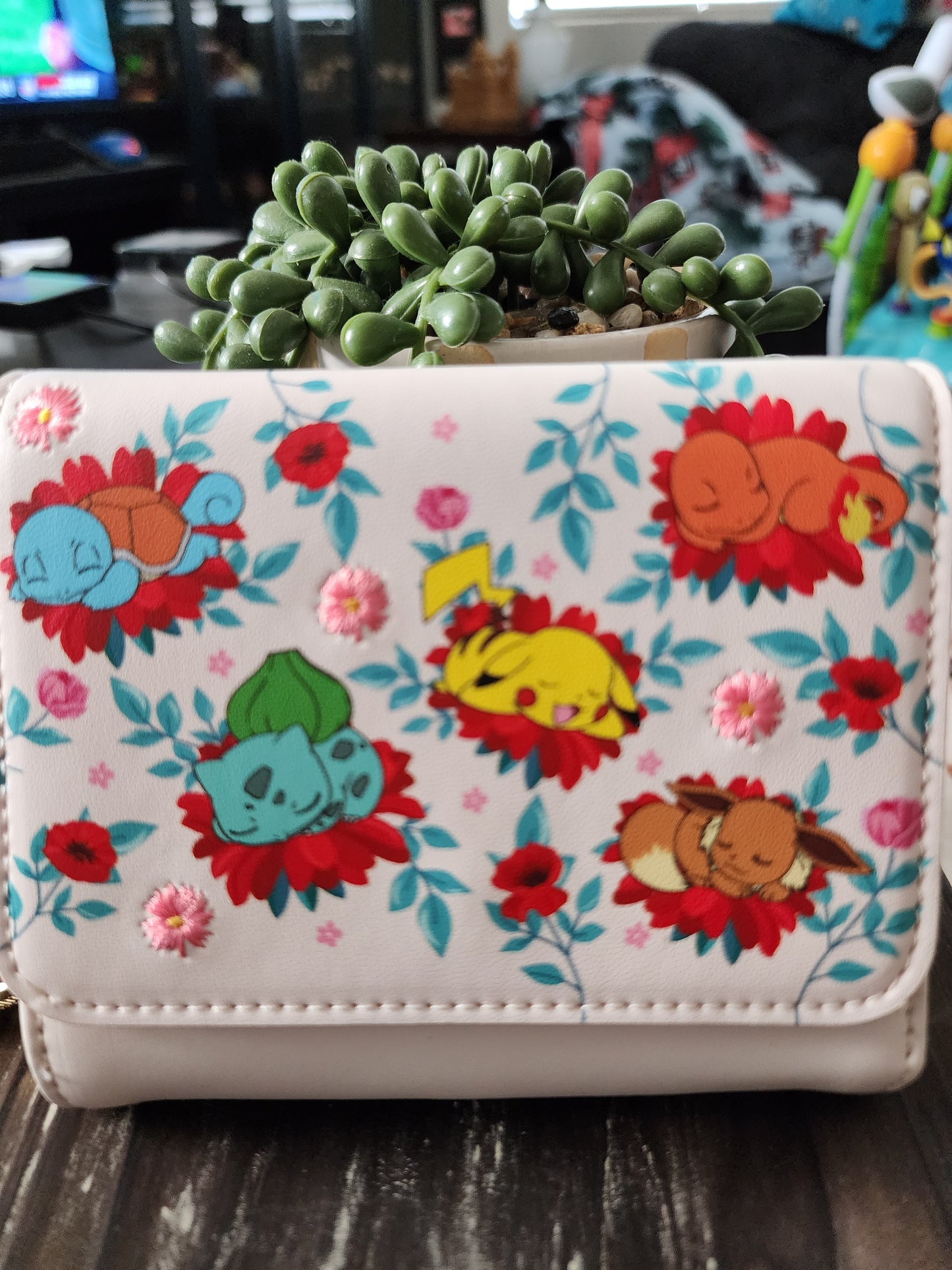 Loungefly Pokemon Floral Wallet