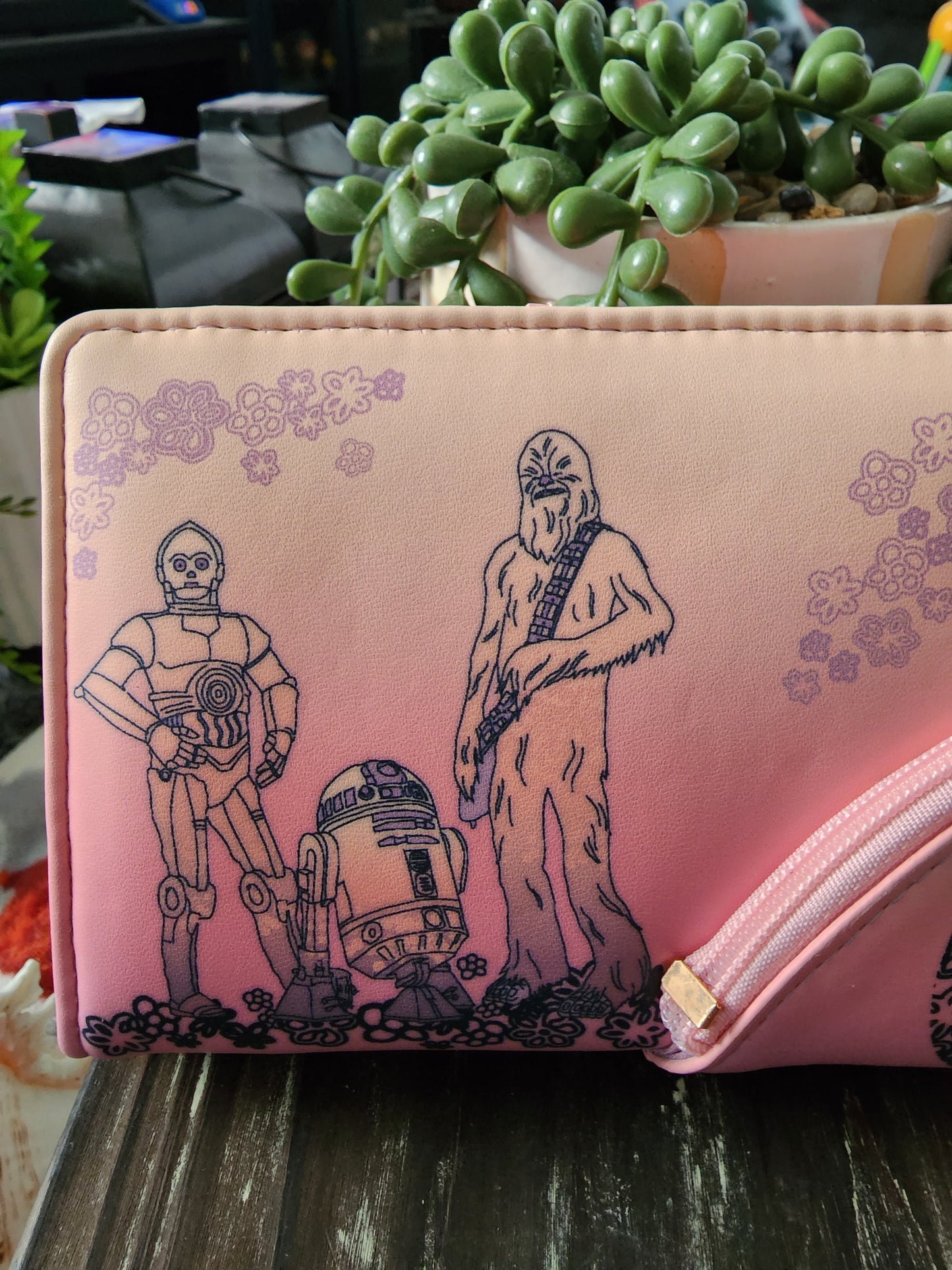 Her Universe Star Wars Ombre Sidekick Wallet