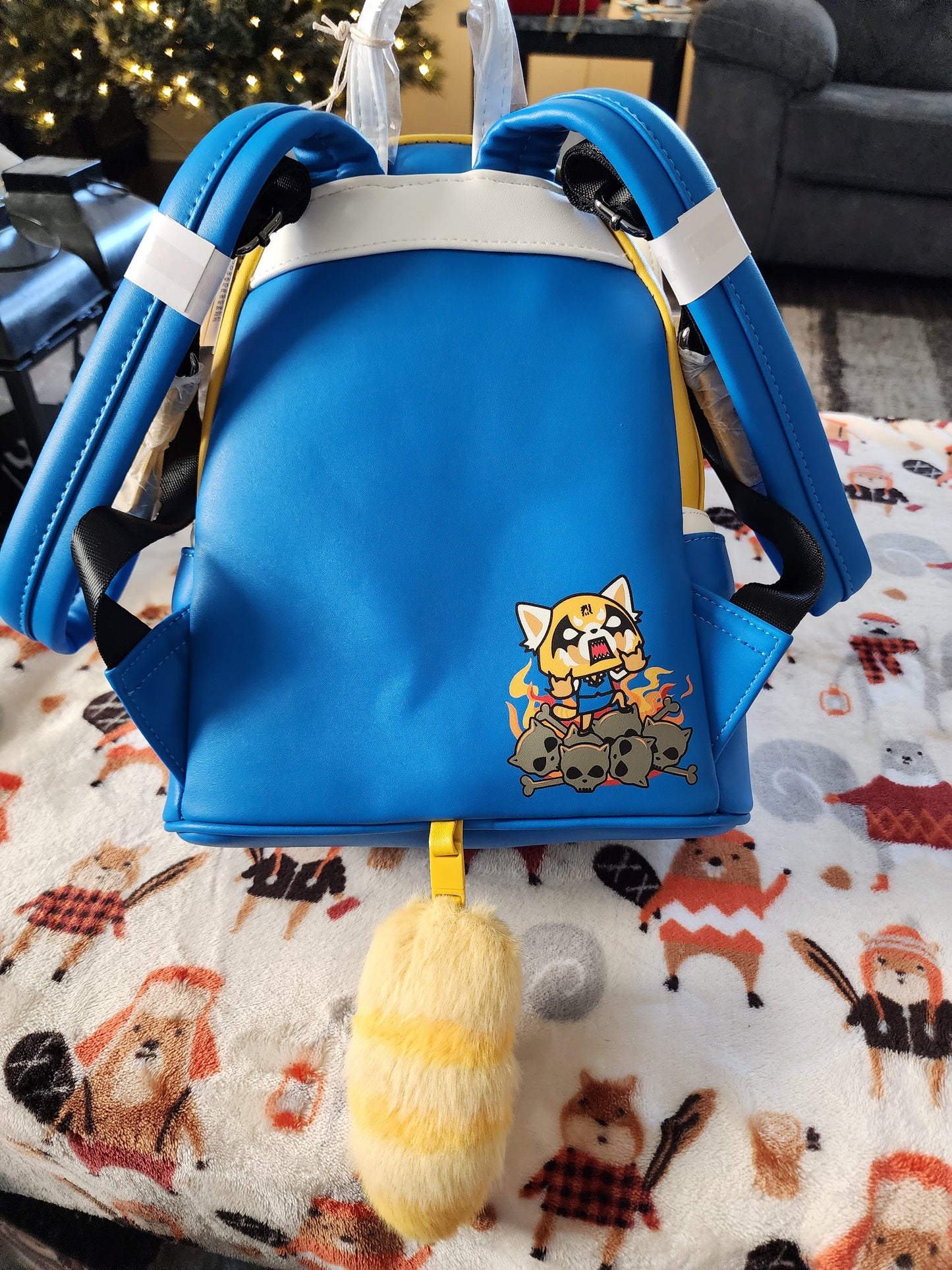 aggretsuko target mini backpack Sanrio Loungefly Mini Backpack