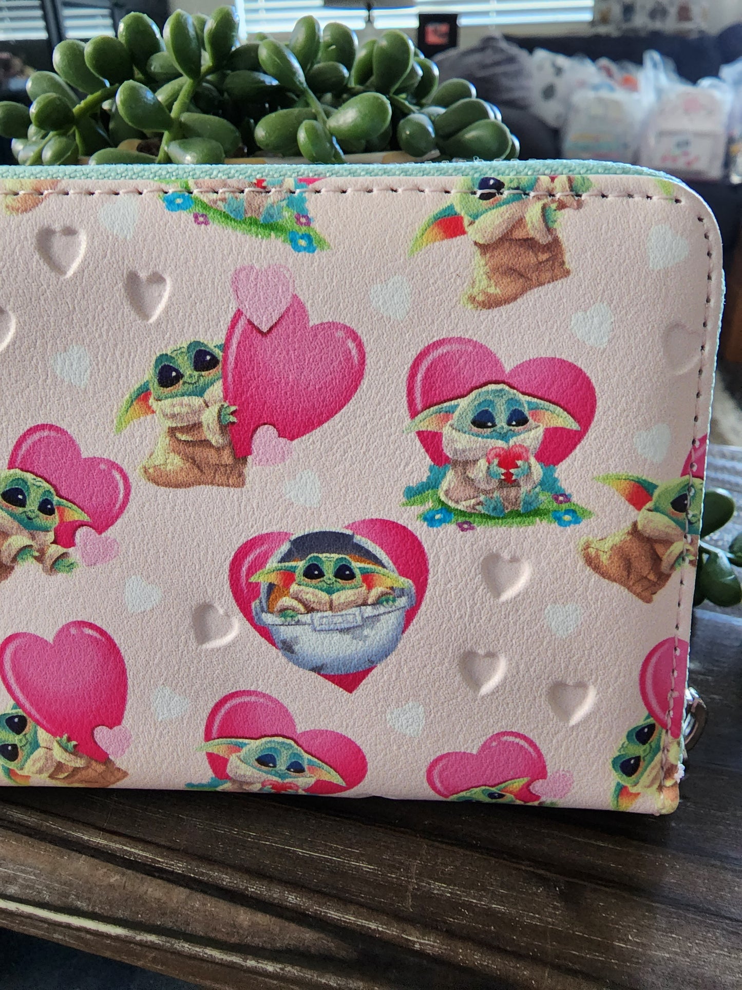 Loungefly Star Wars Baby Yoda Valentine's Wallet