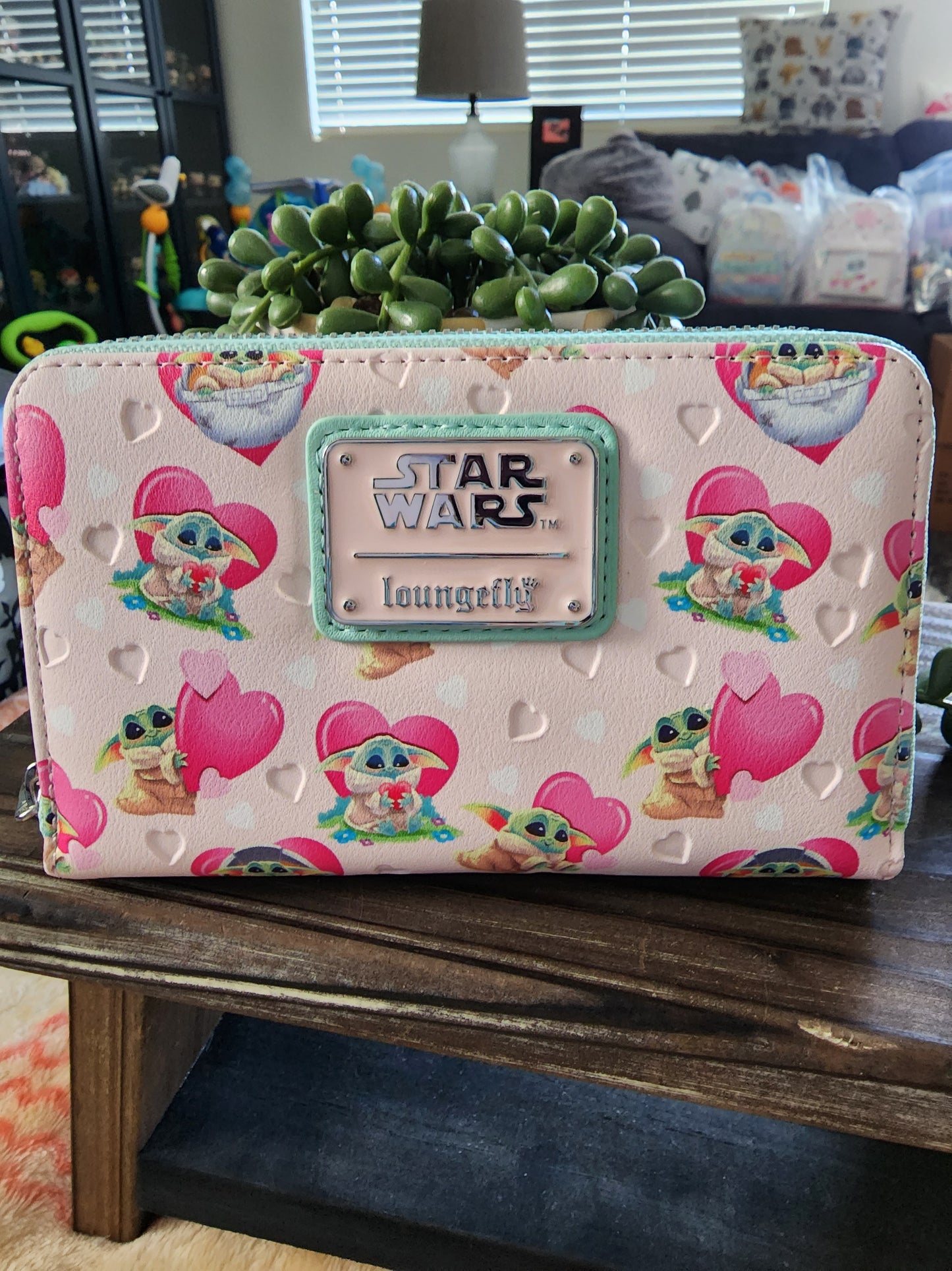 Loungefly Star Wars Baby Yoda Valentine's Wallet