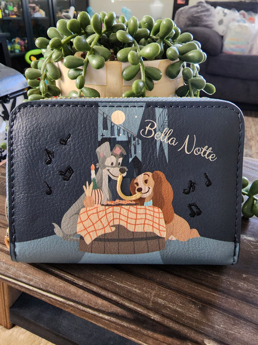 Our Universe Disney Lady and the Tramp Spaghetti Bella Notte Wallet