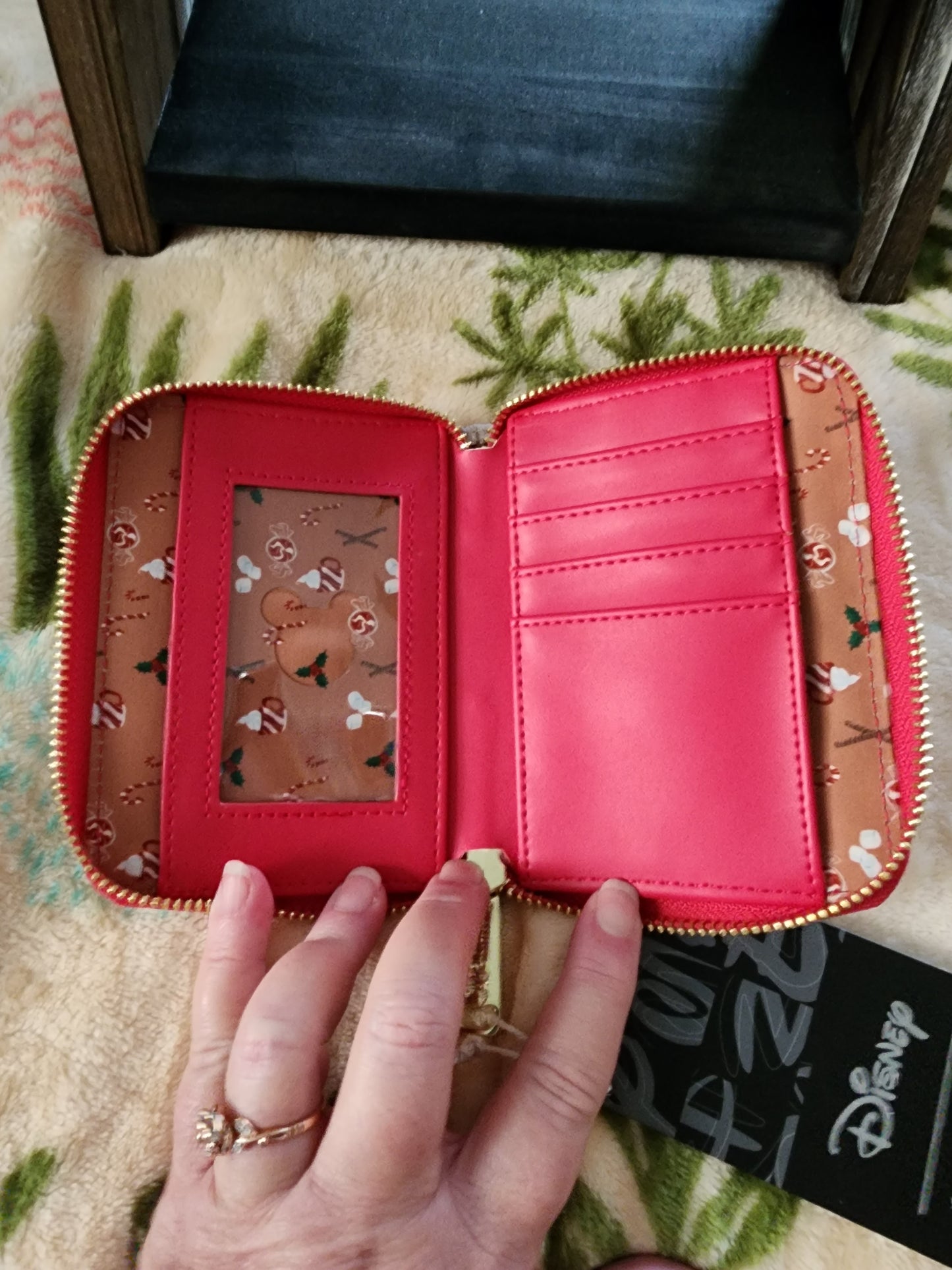 Loungefly Disney Mickey and Friends Coco Mugs Holiday Wallet