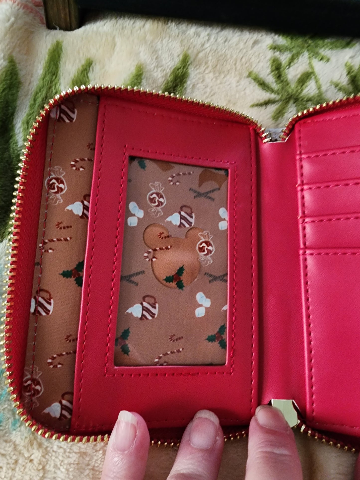 Loungefly Disney Mickey and Friends Coco Mugs Holiday Wallet