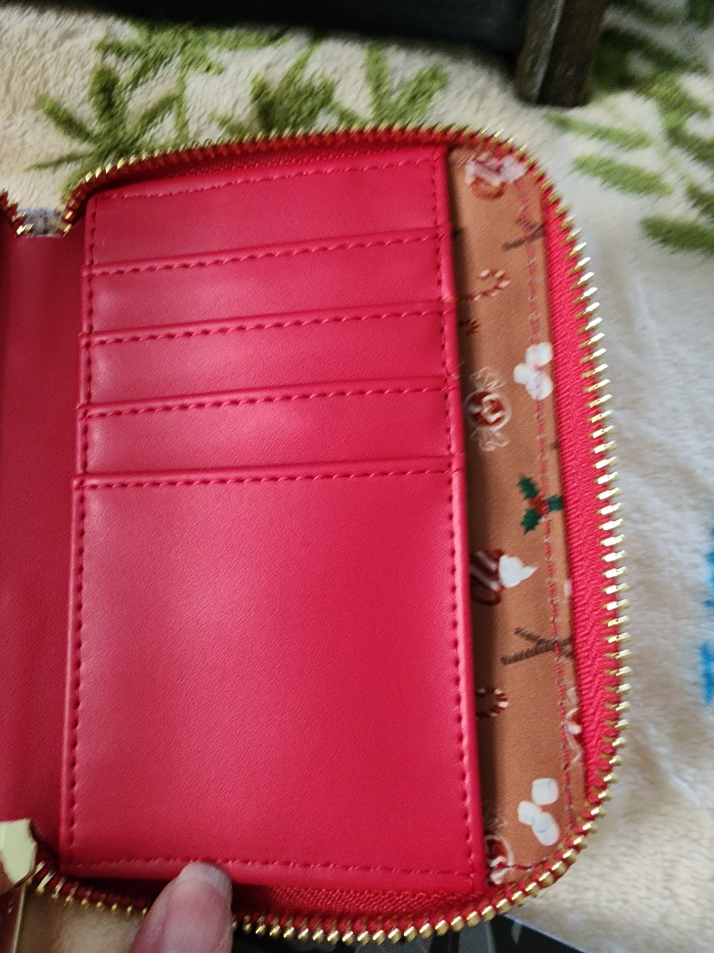 Loungefly Disney Mickey and Friends Coco Mugs Holiday Wallet