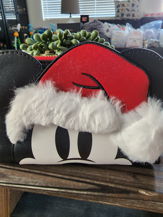 Loungefly Disney Santa Mickey Mouse Wallet