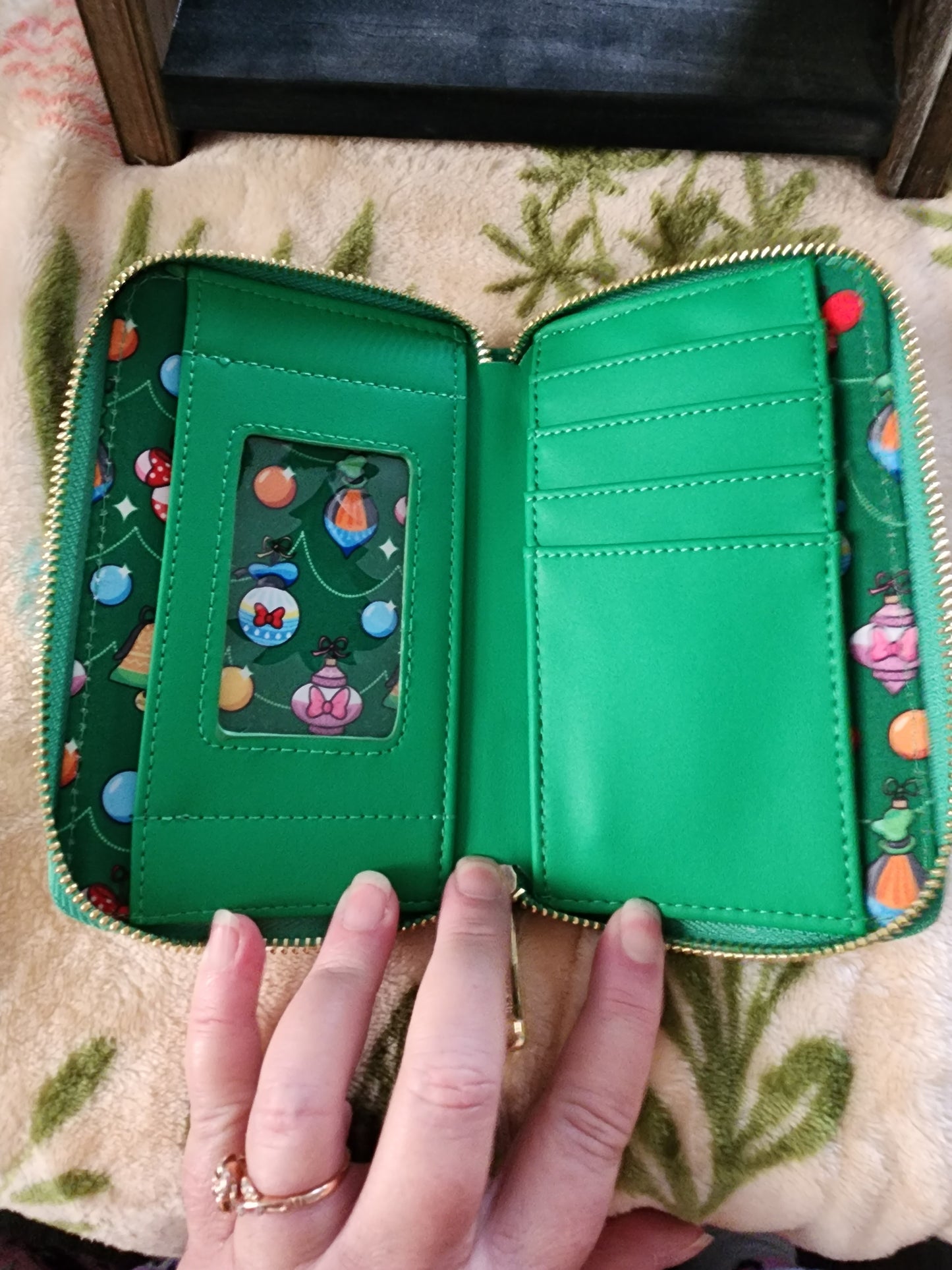 Loungefly Disney Chip and Dale Christmas Wallet