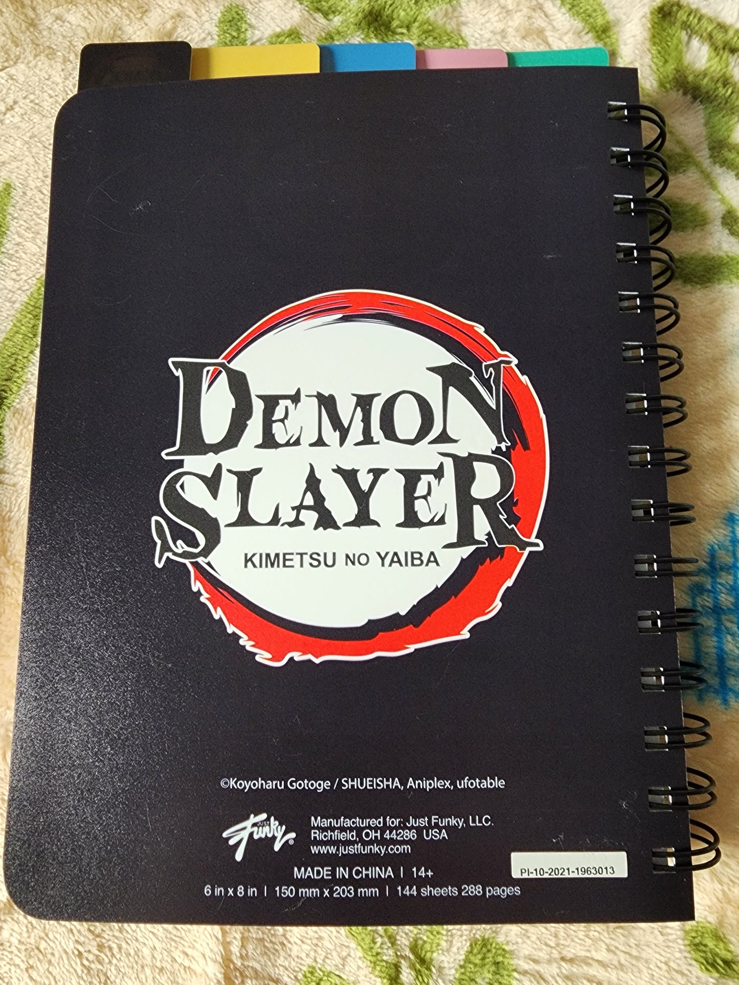 Demon Slayer Notebook