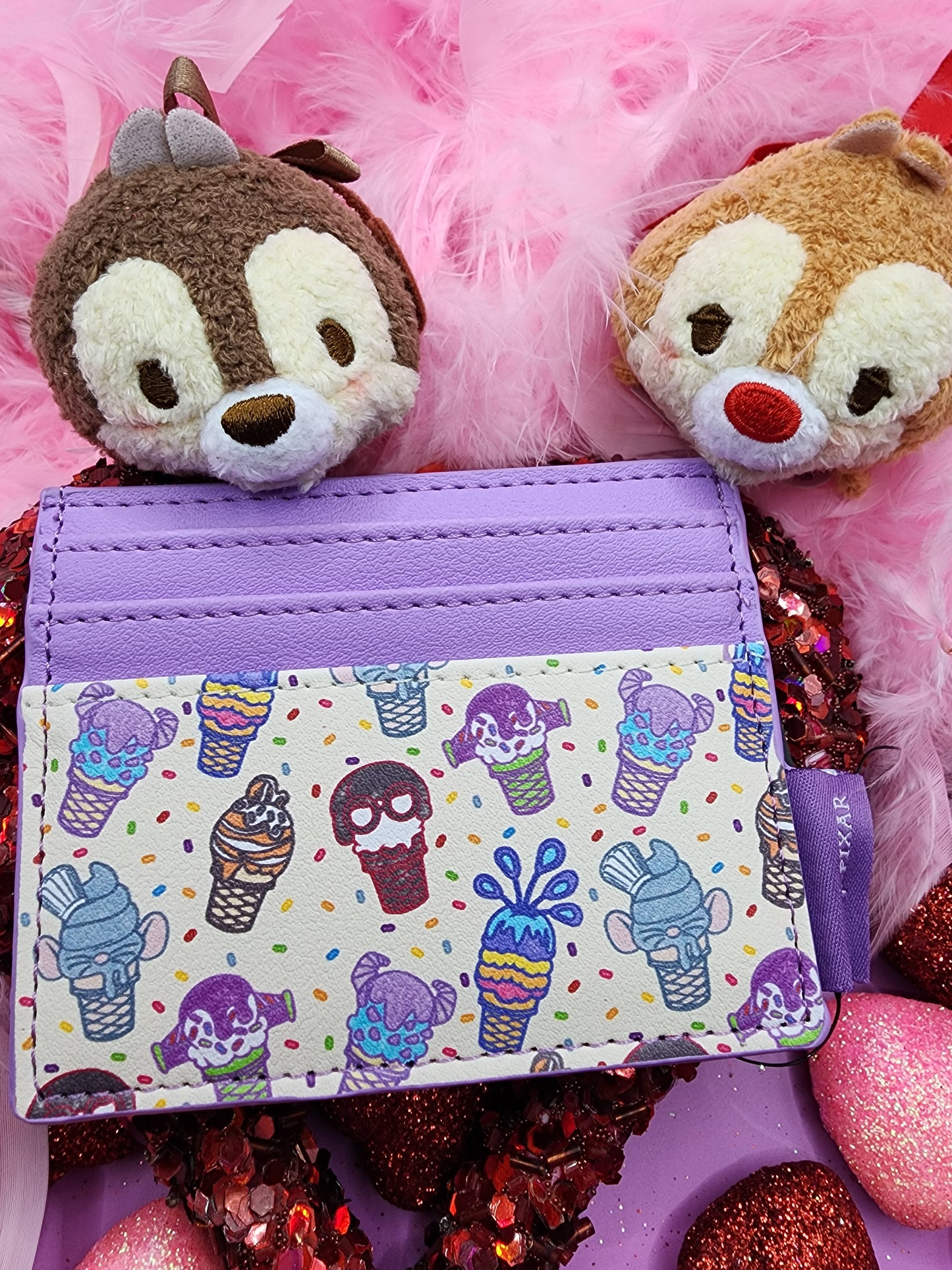 Disney Pixar Characters as Ice Cream card holder