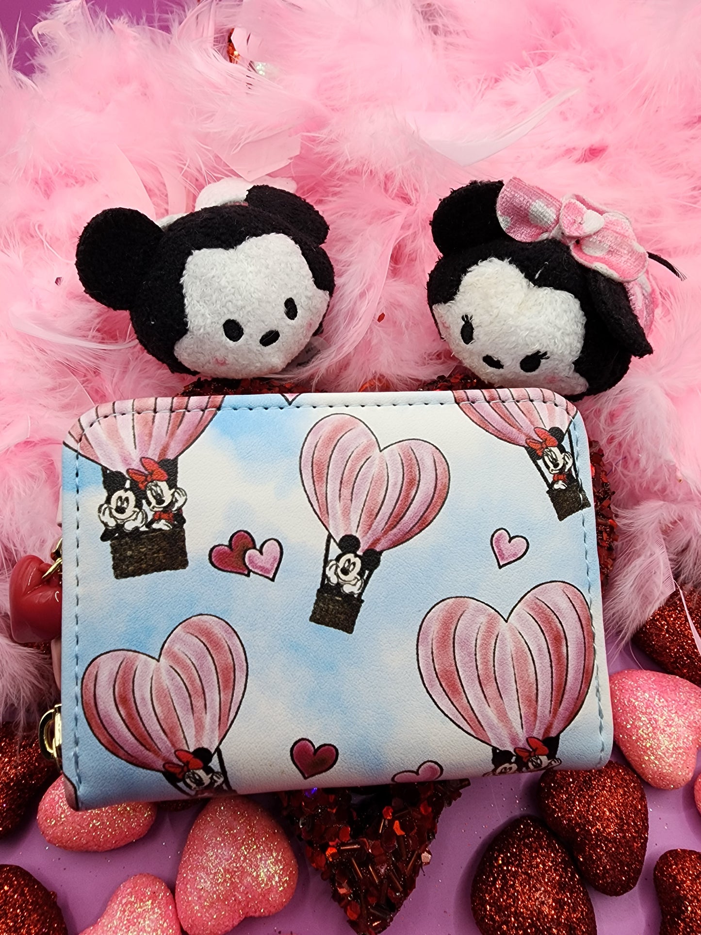 Her Universe Mickey and Minnie Mouse Valentine's wallet