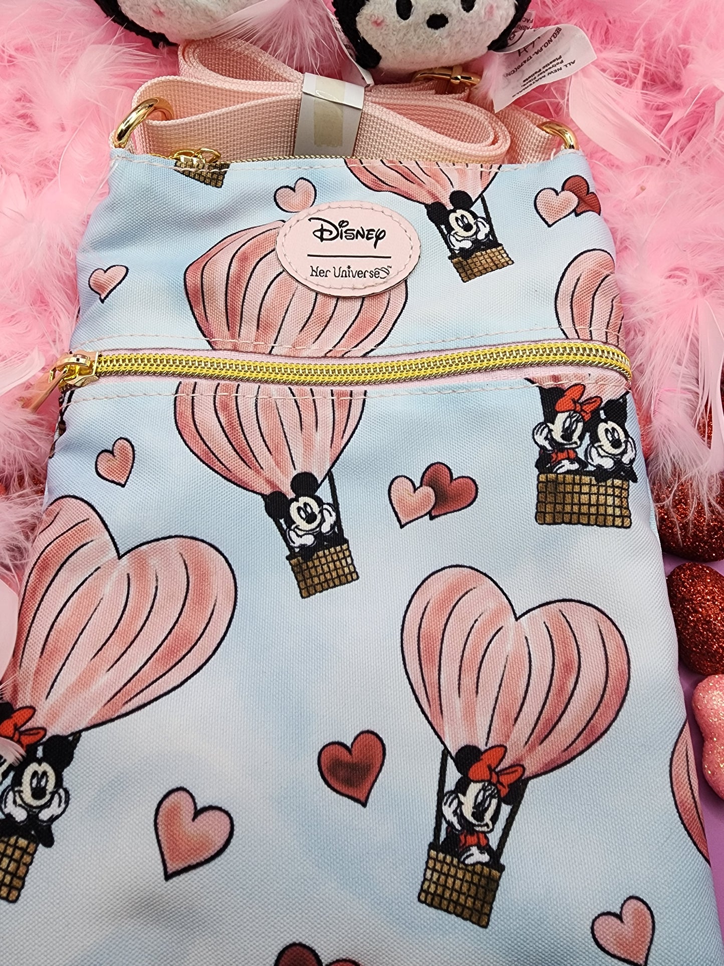 Her Universe Disney Mickey and Minnie Crossbody bag