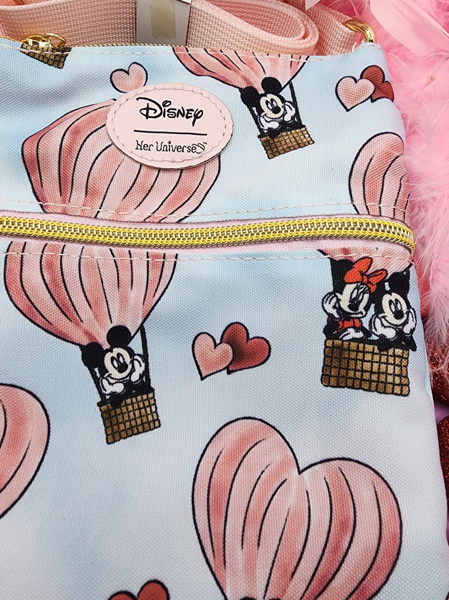 Her Universe Disney Mickey and Minnie Crossbody bag