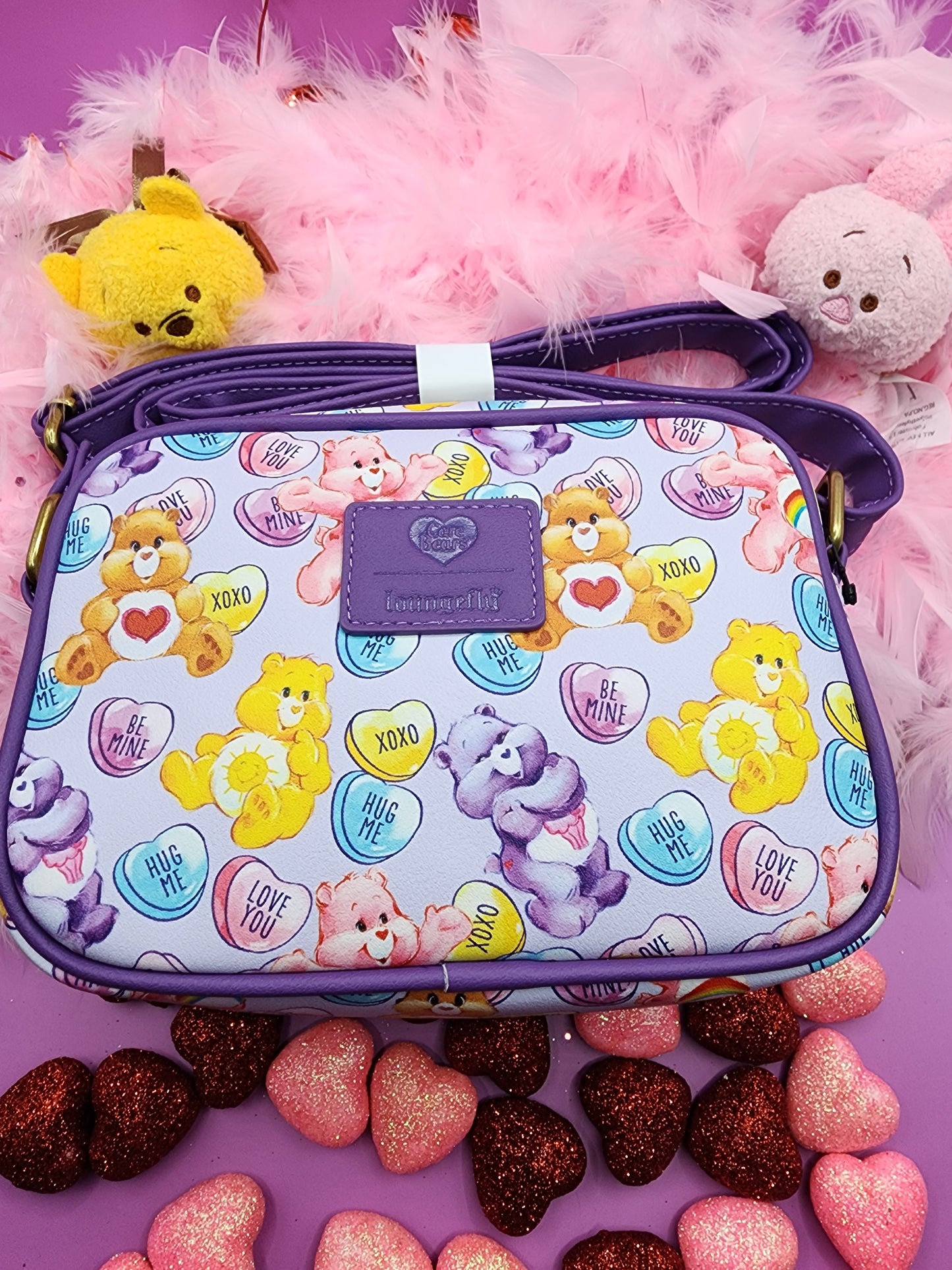 Loungefly Care Bears Valentine's Crossbody Bag