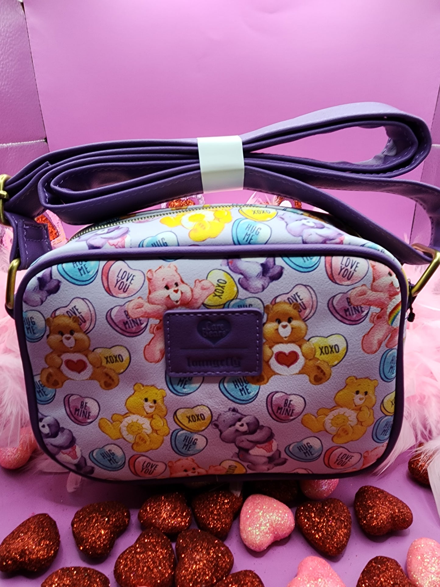 Loungefly Care Bears Valentine's Crossbody Bag