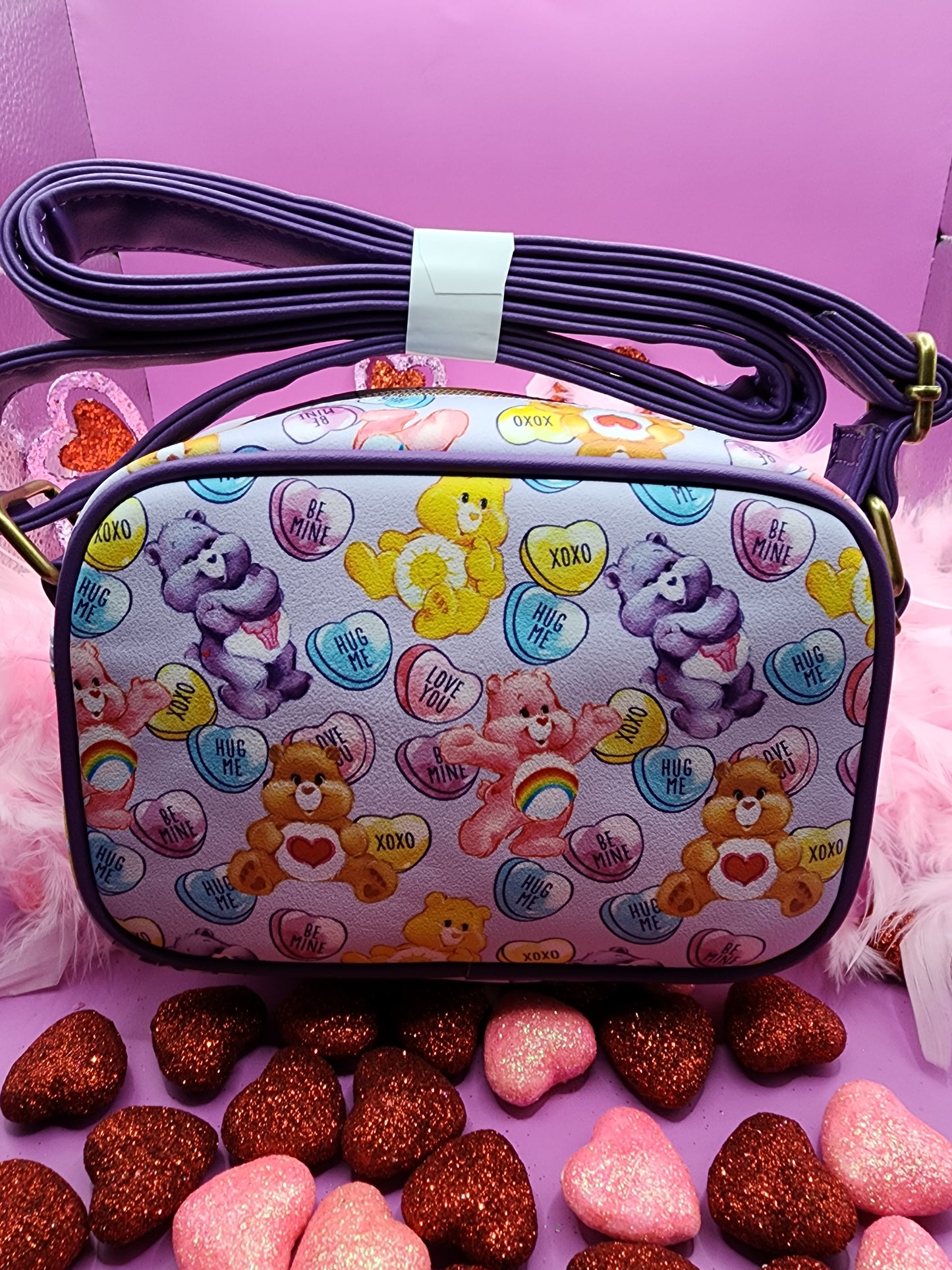 Loungefly Care Bears Valentine's Crossbody Bag