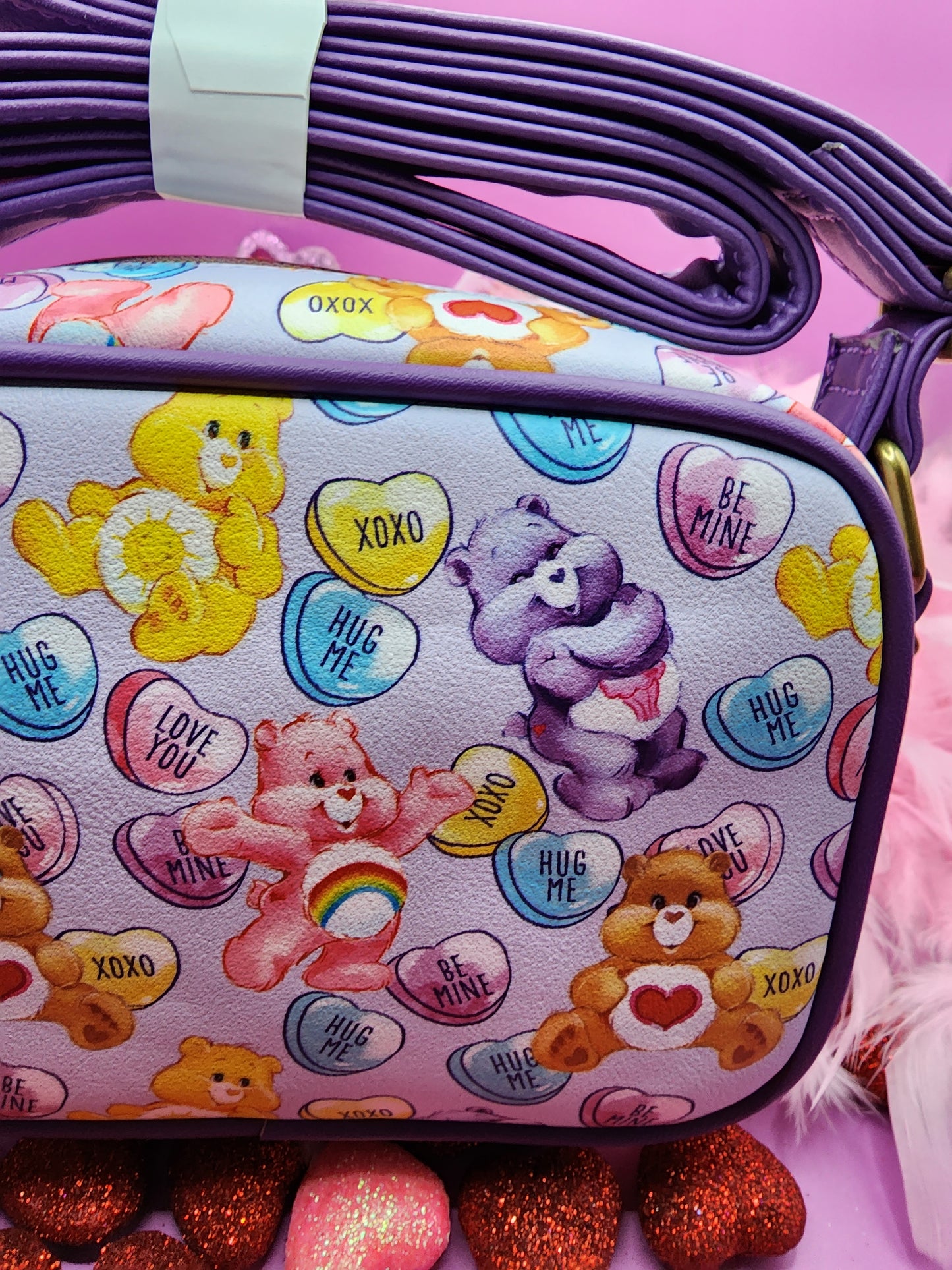 Loungefly Care Bears Valentine's Crossbody Bag