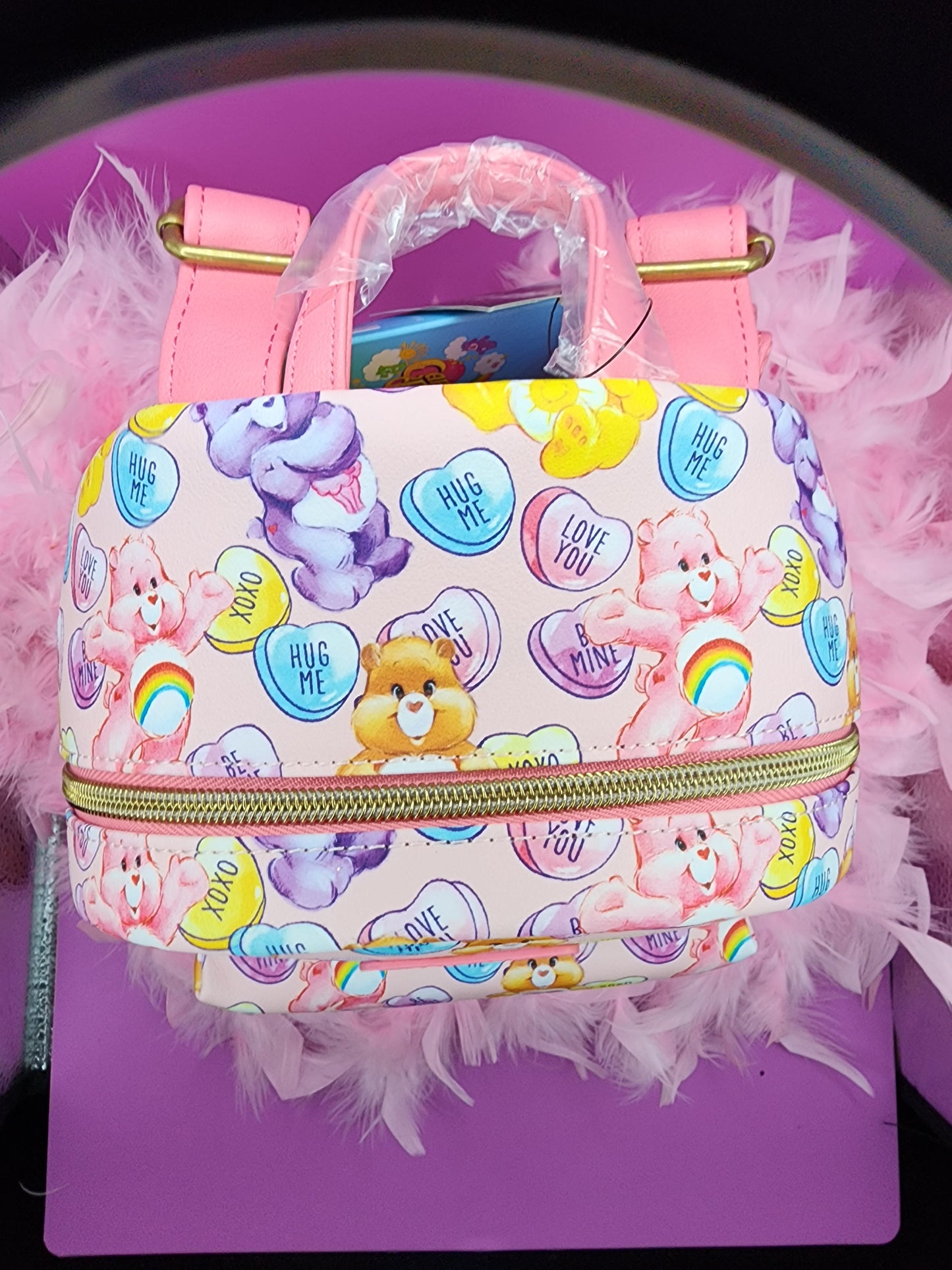 Loungefly Care Bears Valentine's backpack